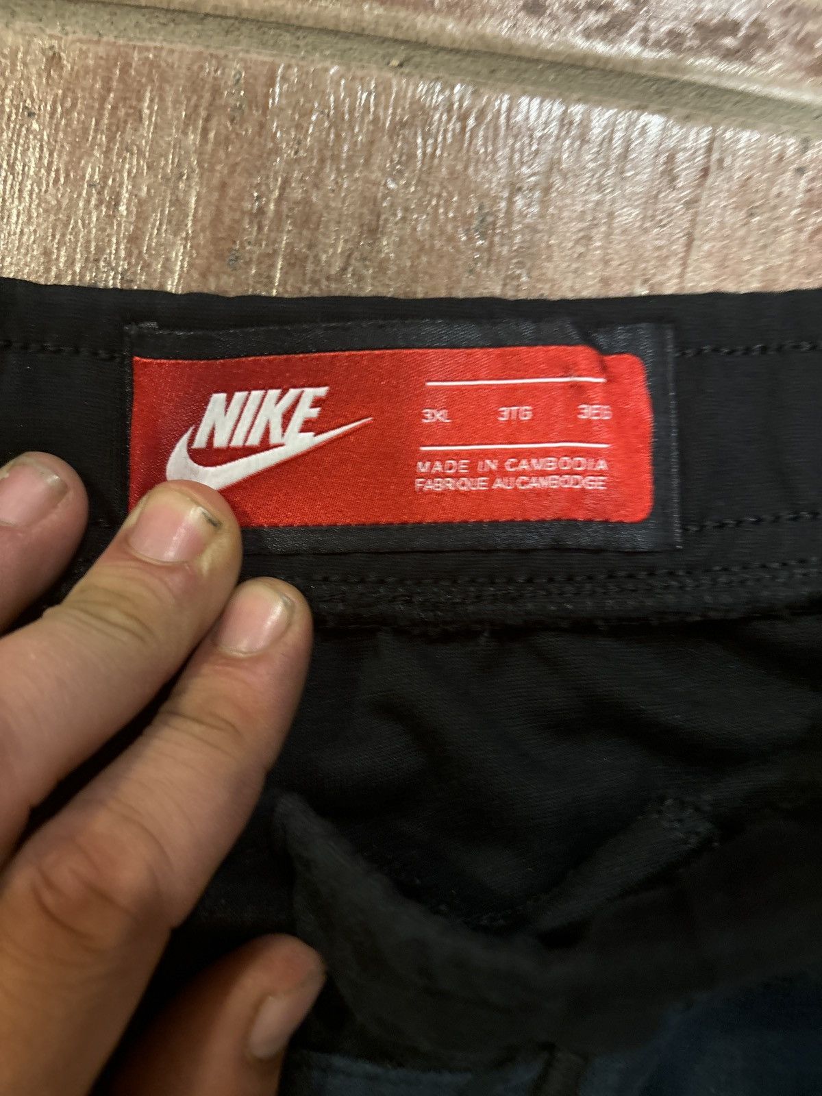 Nike Nike Tech Black/greenishblue shorts Size US 38 / EU 54 - 3 Thumbnail