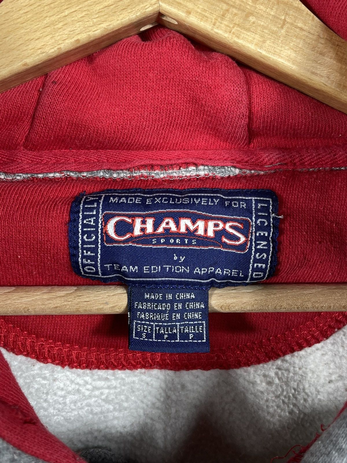 Vintage Retro 00s Boxy Loose Wisconsin College Hoodie Crewneck Size US M / EU 48-50 / 2 - 6 Thumbnail
