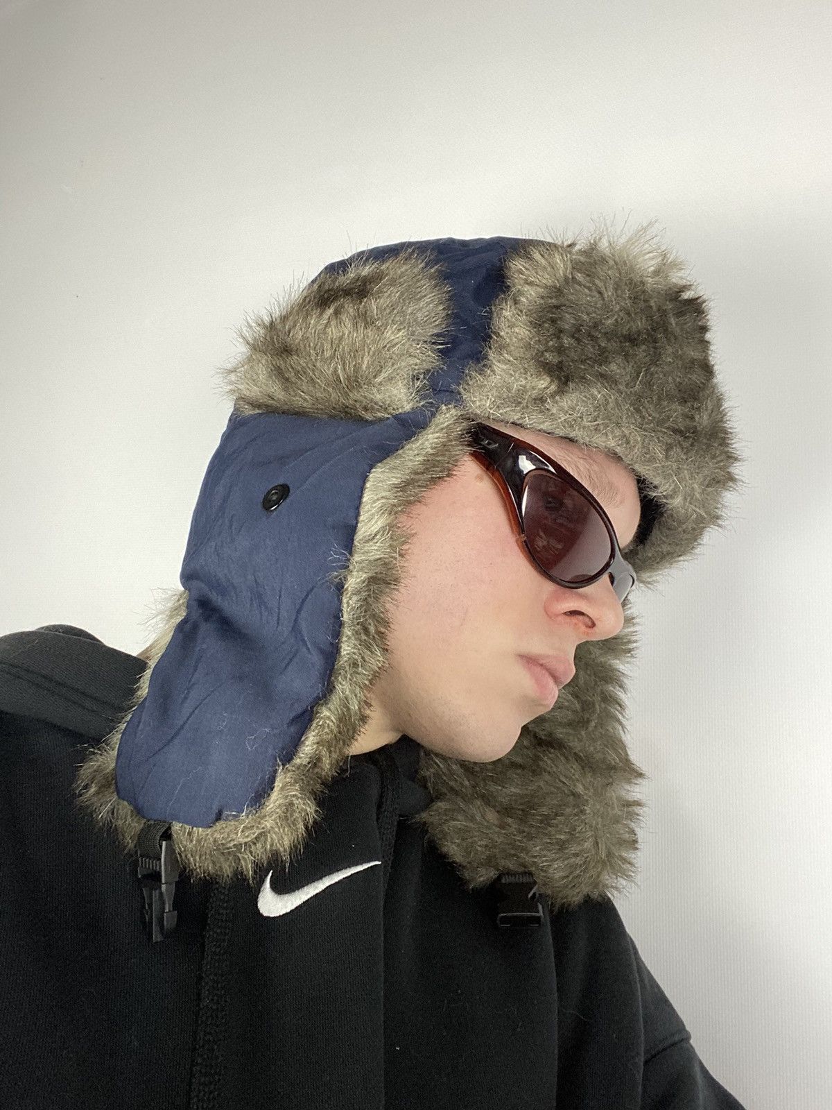 Hysteric Glamour × Japanese Brand Y2K American Vintage Fuzzy Hat Mohair Ushanka Beauty Beast Size ONE SIZE - 2 Thumbnail