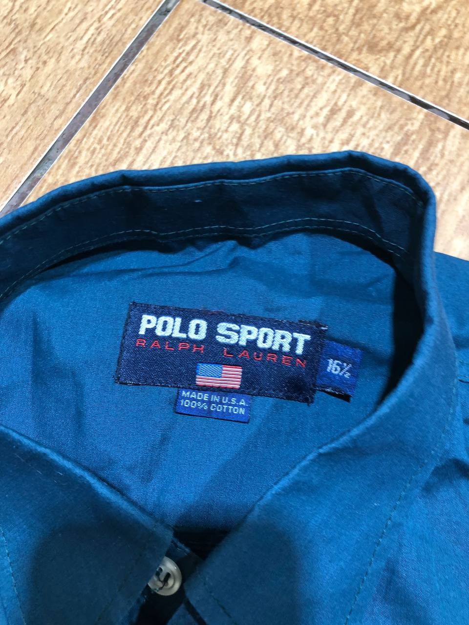 Polo Ralph Lauren Polo SPORT Ralph Lauren Brushed Cotton Collared Shirt Size US XXL / EU 58 / 5 - 2 Thumbnail