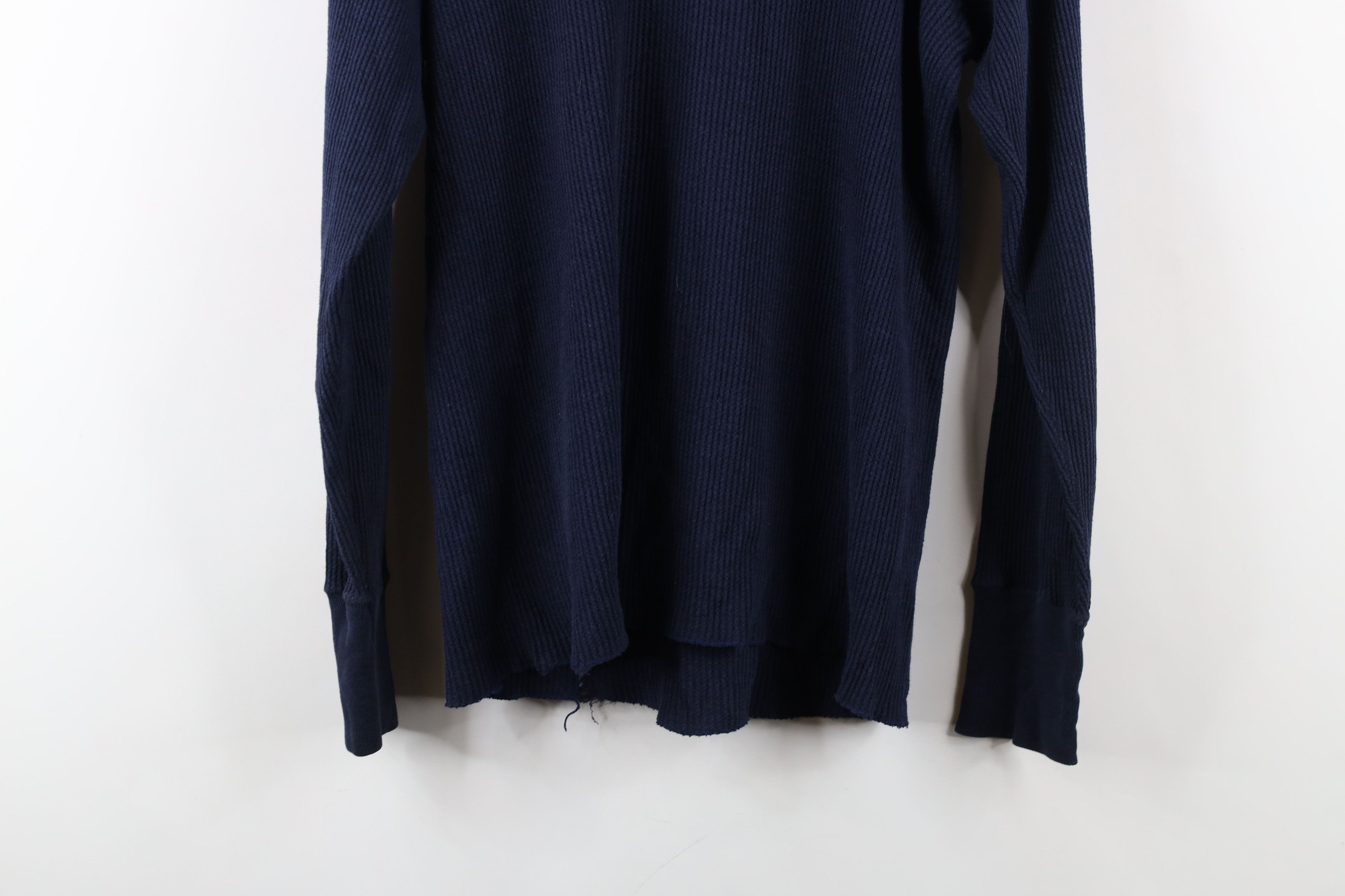 Vintage Vintage 90s Streetwear Waffle Knit Long Sleeve T-Shirt US Size US L / EU 52-54 / 3 - 11 Thumbnail