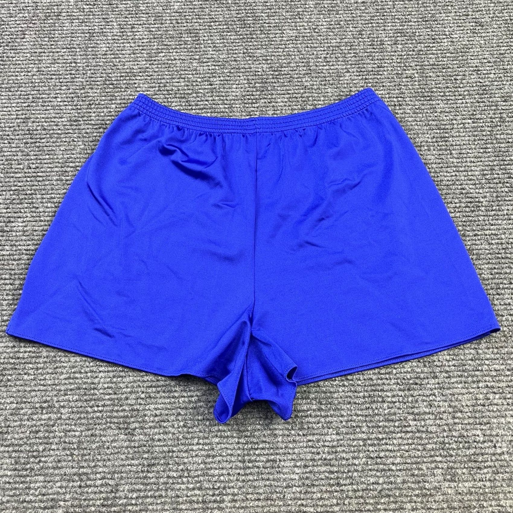 Lands' End VINTAGE Lands' End Shorts Women 90s 80s Navy Blue Stretch Breathable Casual Activewear Made USA L Size 36" / US 14 / IT 50 - 3 Thumbnail