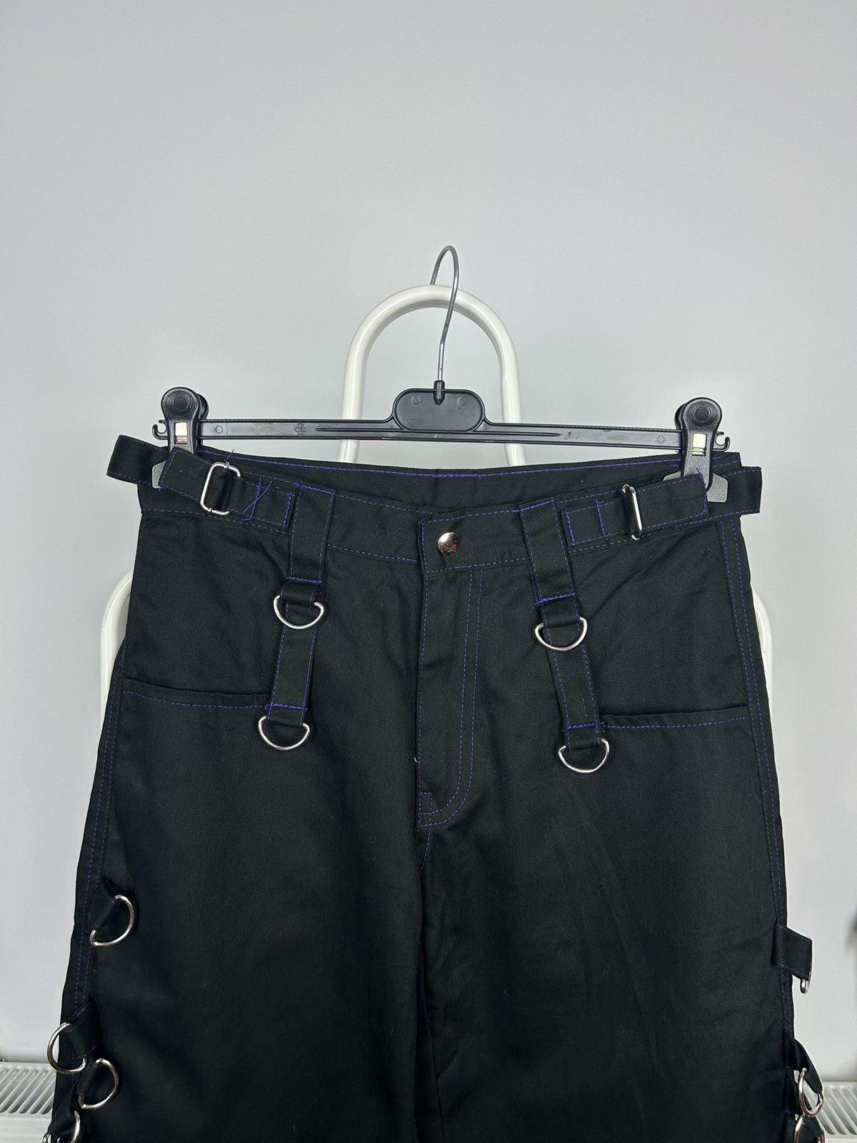 Japanese Brand × Vintage Vintage Bondage Pants Izbis souls parachute pants Size US 30 / EU 46 - 2 Thumbnail