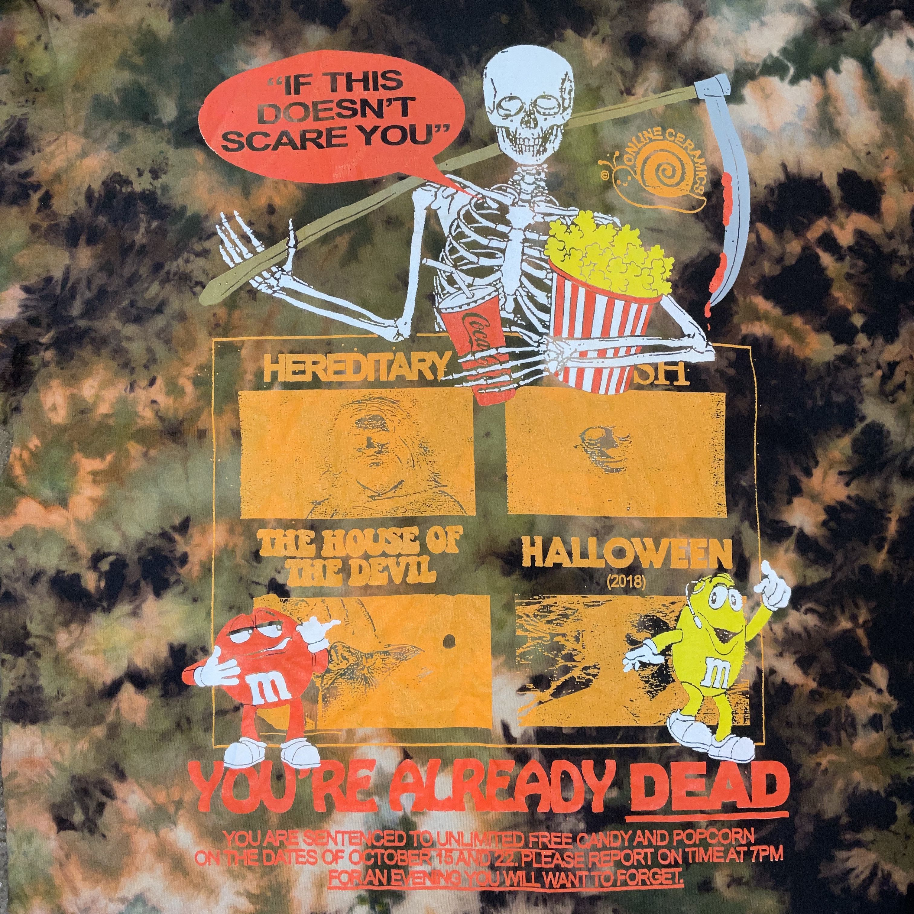 Online Ceramics Online ceramics spookytober size L brand new tie dye Size US L / EU 52-54 / 3 - 4 Thumbnail