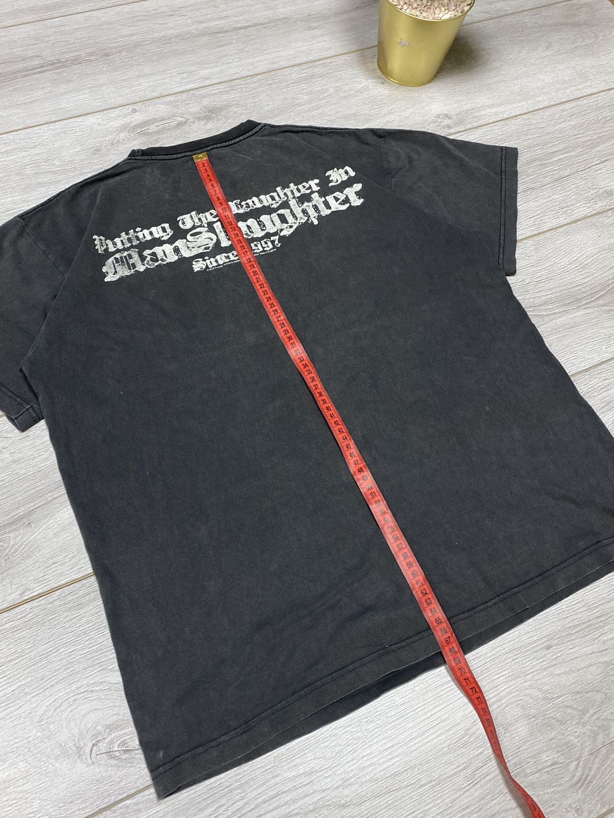Band Tees FinnTroll 2006 skull ☠️ vintage faded t-shirt made in England Size US L / EU 52-54 / 3 - 9 Thumbnail
