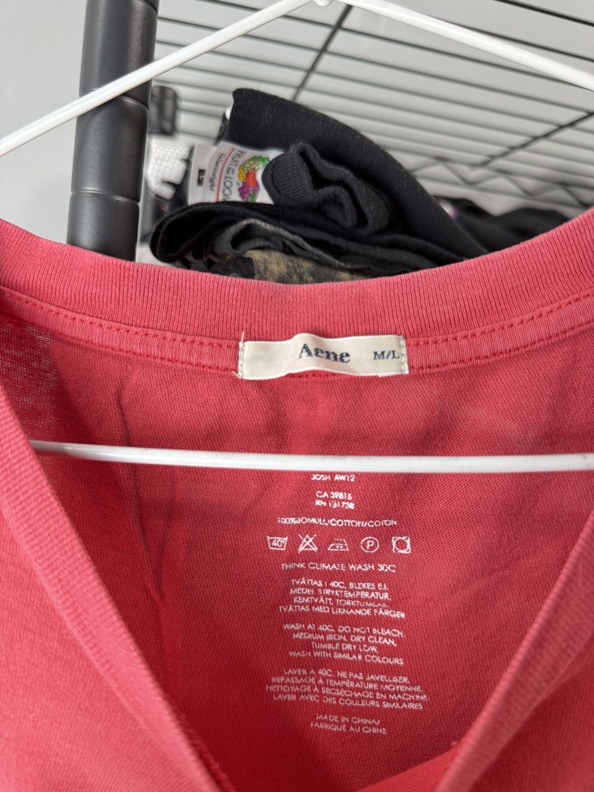 Acne Studios Aw12 Acne Studios Vintage Trashed T Shirt Size US L / EU 52-54 / 3 - 3 Thumbnail