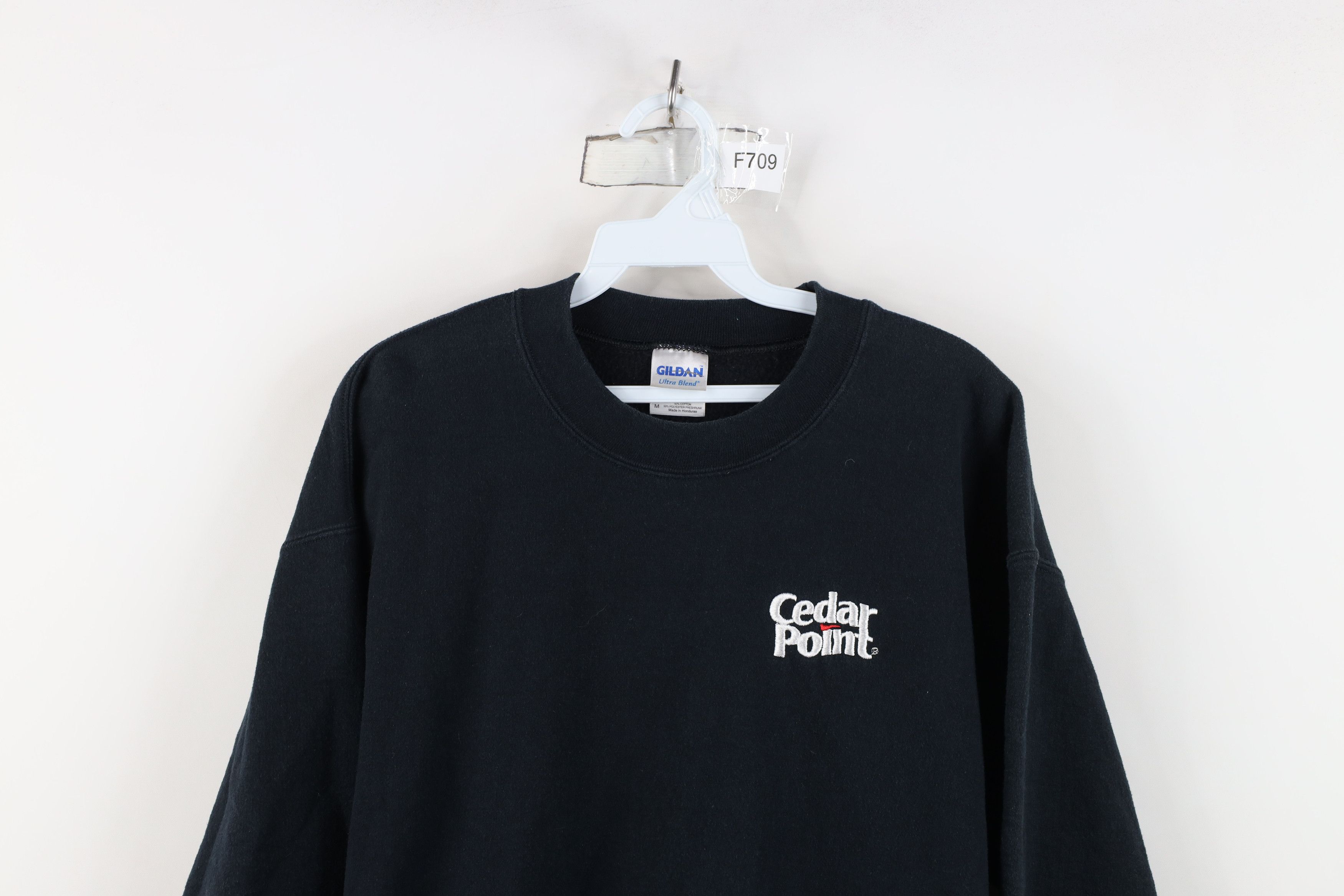 Vintage Vintage 90s Y2K Cedar Point Roller Coaster Park Sweatshirt Size US M / EU 48-50 / 2 - 2 Thumbnail