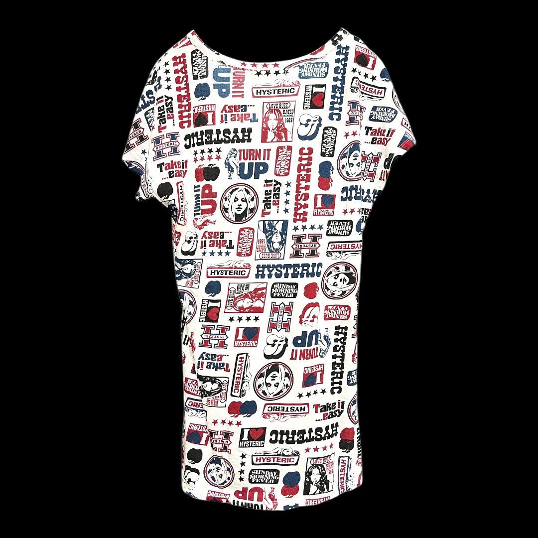 Designer × Hysteric Glamour × Japanese Brand HYSTERIC GLAMOUR FULL PRINT JAPANESE BRAND SHIRT Size M / US 6-8 / IT 42-44 - 2 Thumbnail