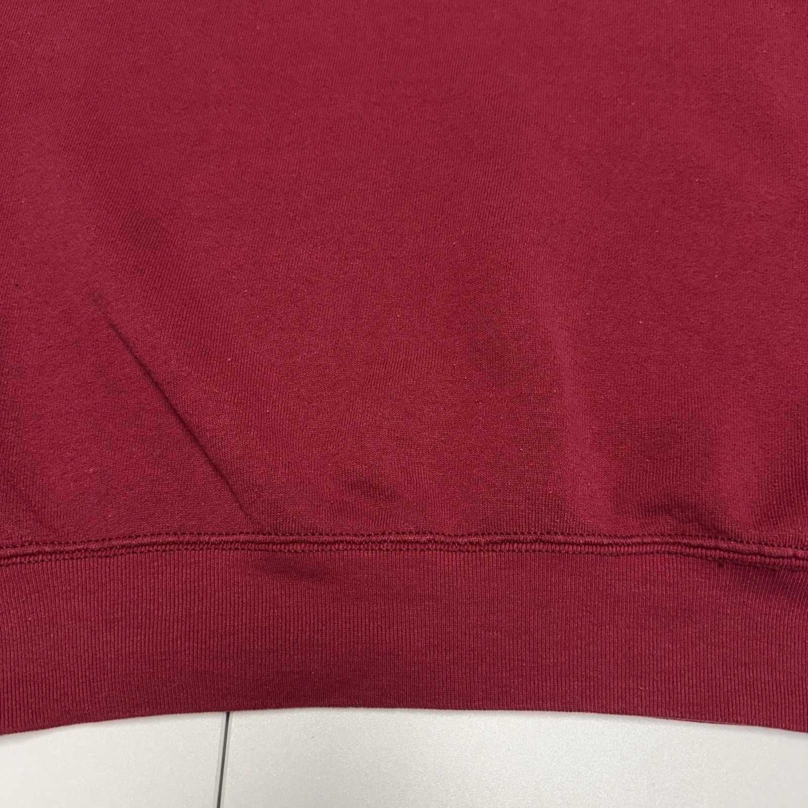 Disney × Vintage Vintage 90s Mickey Mouse Sweatshirt Mens Large Red Embroider Size US L / EU 52-54 / 3 - 10 Thumbnail