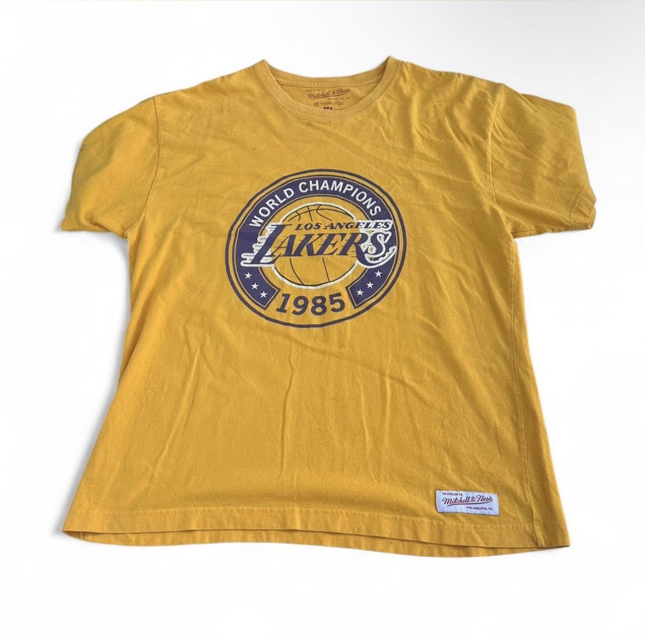 Mitchell & Ness Los angeles lakers champions tee Size US XL / EU 56 / 4 - 1 Thumbnail
