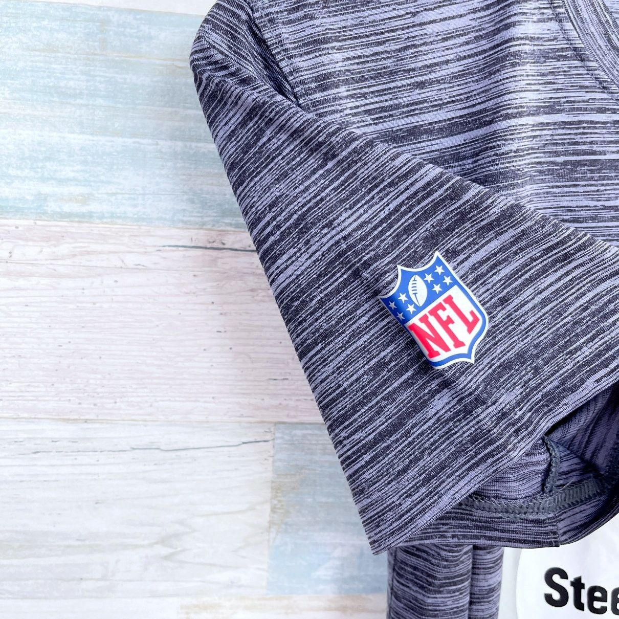 Nike Pittsburgh Steelers Nike Tee Gray NFL Football Mens S Size US S / EU 44-46 / 1 - 4 Thumbnail