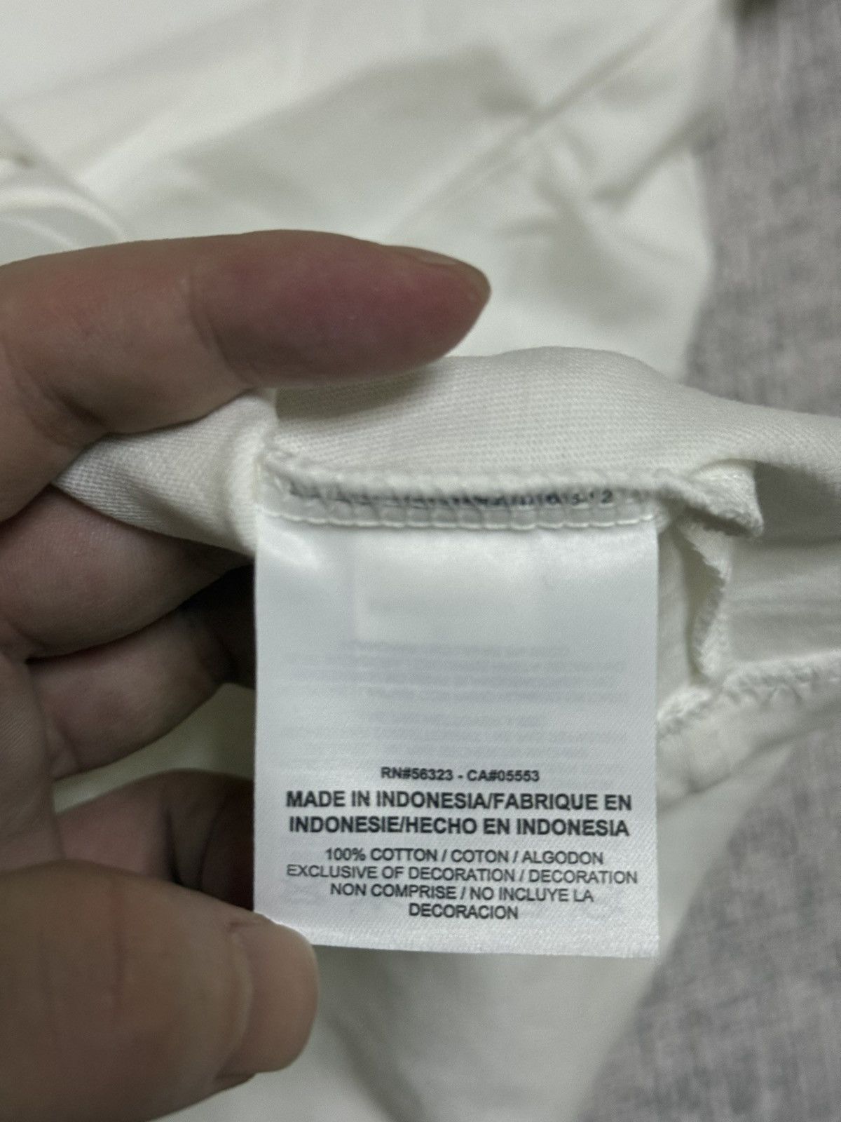Supreme Supreme Jordan tee White T-shirt Size US M / EU 48-50 / 2 - 5 Thumbnail