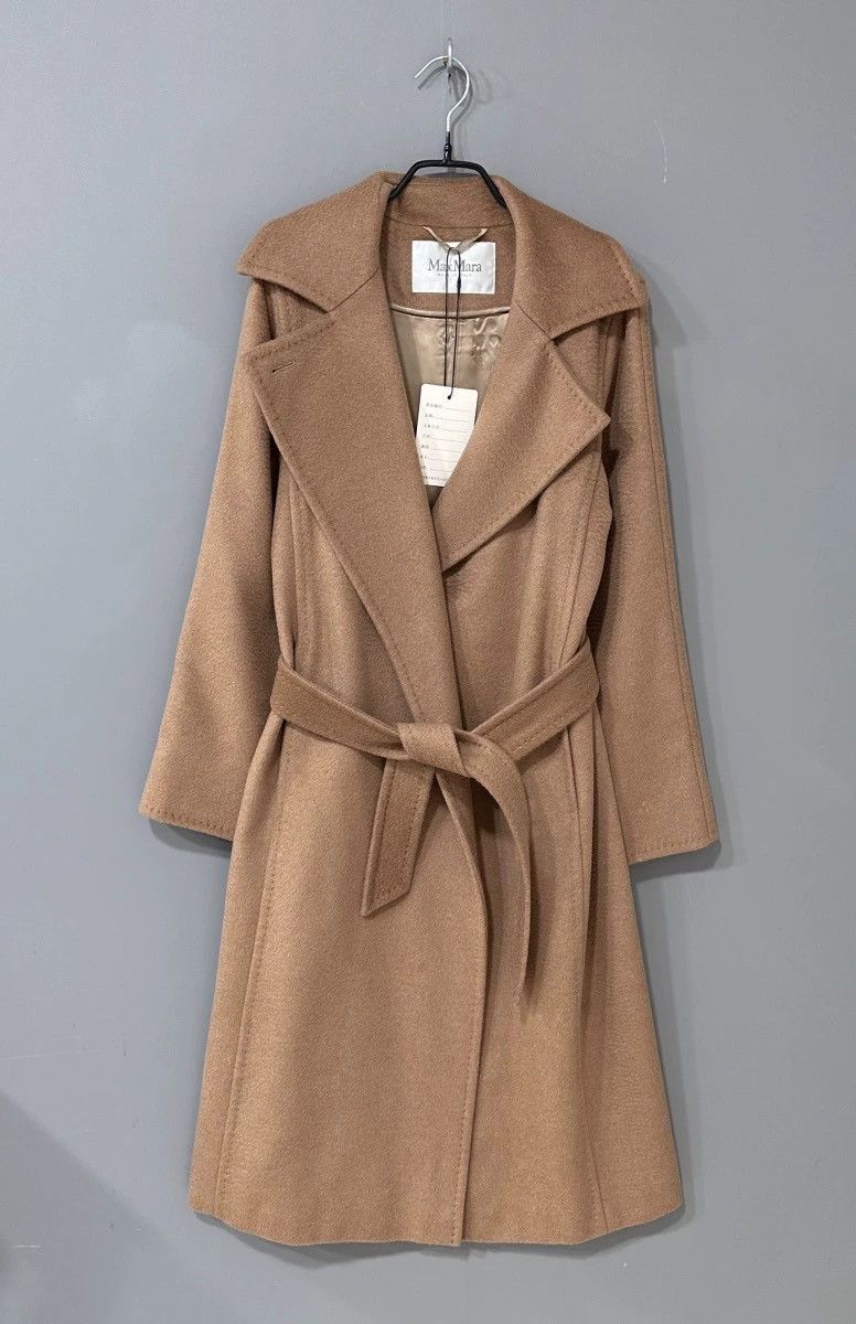 Max Mara Max Mara Camel Manuela Long Coat Size S / US 4 / IT 40 - 1 Thumbnail