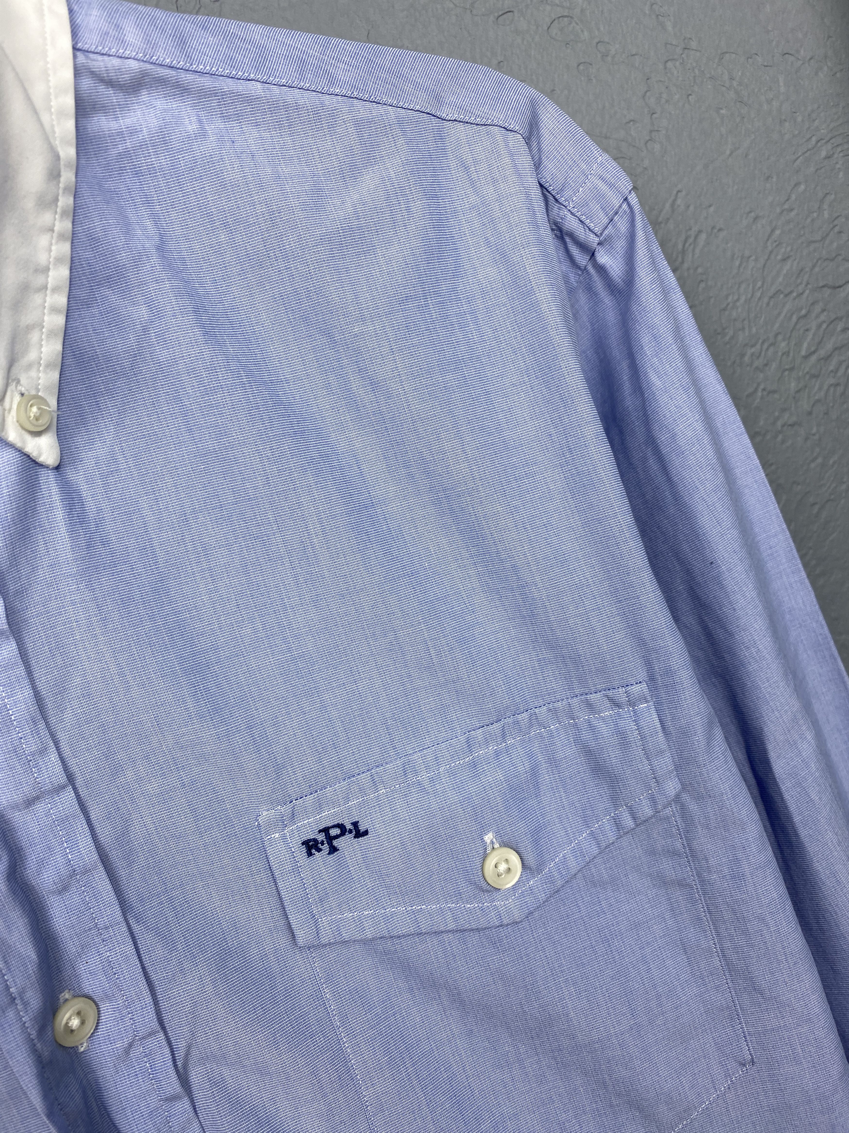 Polo Ralph Lauren Polo Ralph Lauren Vintage Mens Long Sleeve Shirt Size US M / EU 48-50 / 2 - 3 Thumbnail