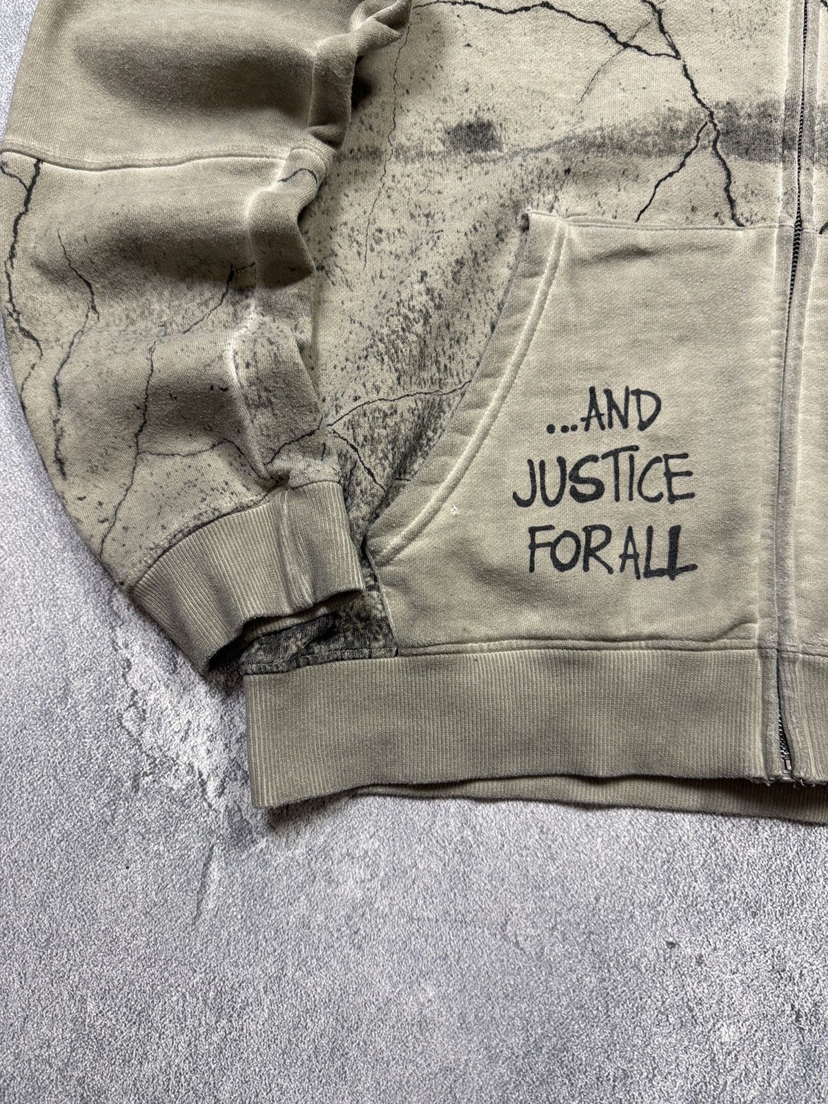 Gildan Crazy Y2K Metallica Hoodie Gotic Punk Effected Size US XL / EU 56 / 4 - 5 Thumbnail