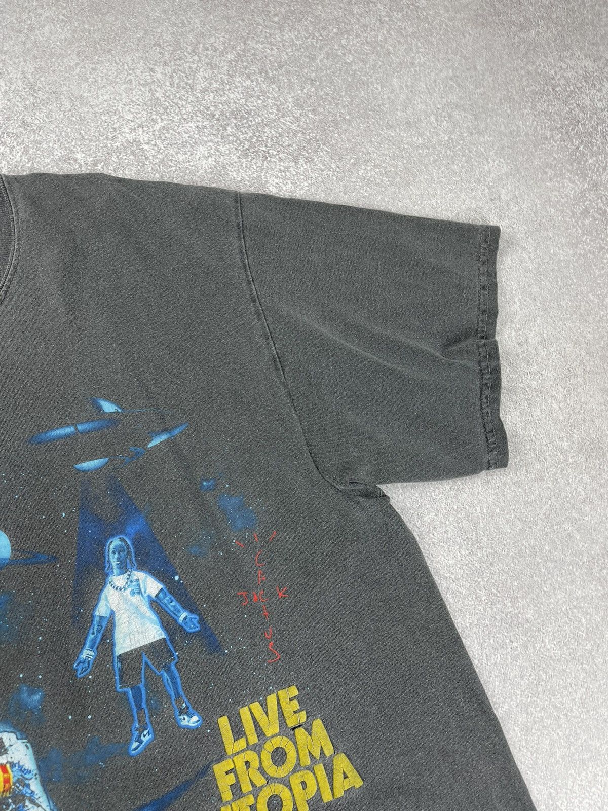 Travis Scott Cactus Jack by Travis Scott x McDonalds Live From Utopia Tee Size US XL / EU 56 / 4 - 5 Thumbnail