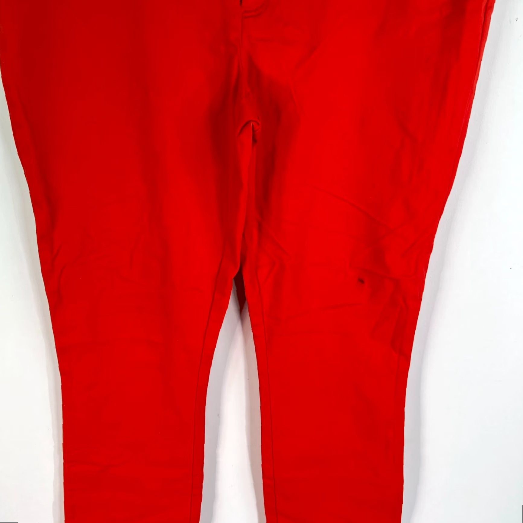 Anthropologie Anthropology Denim Jeans Women's 10 Crop Red 30X26 Size 32" / US 10 / IT 46 - 3 Thumbnail