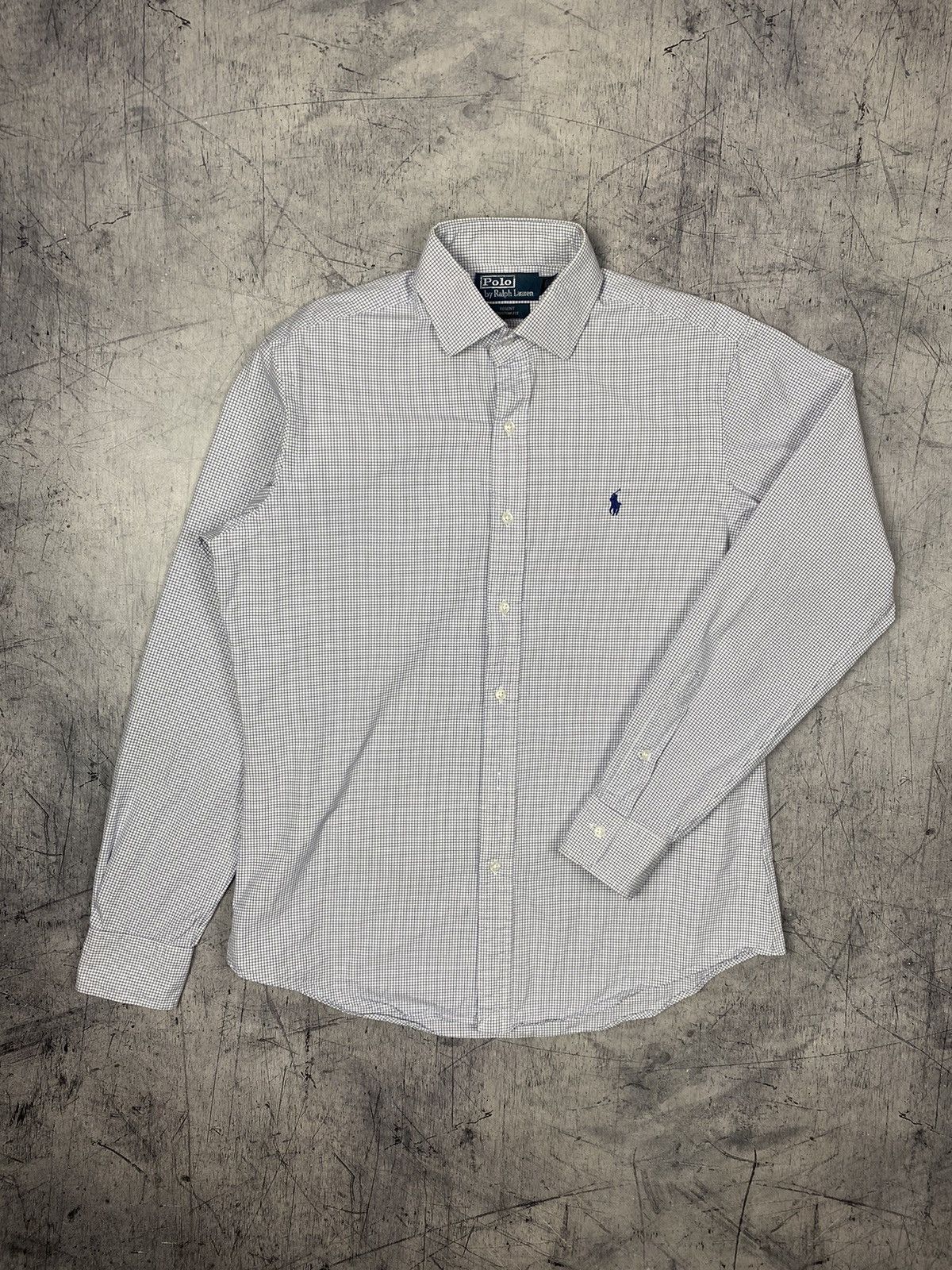 Polo Ralph Lauren × Ralph Lauren × Vintage Vintage Polo Ralph Lauren Checkered Button Up Shirt Size US M / EU 48-50 / 2 - 2 Thumbnail
