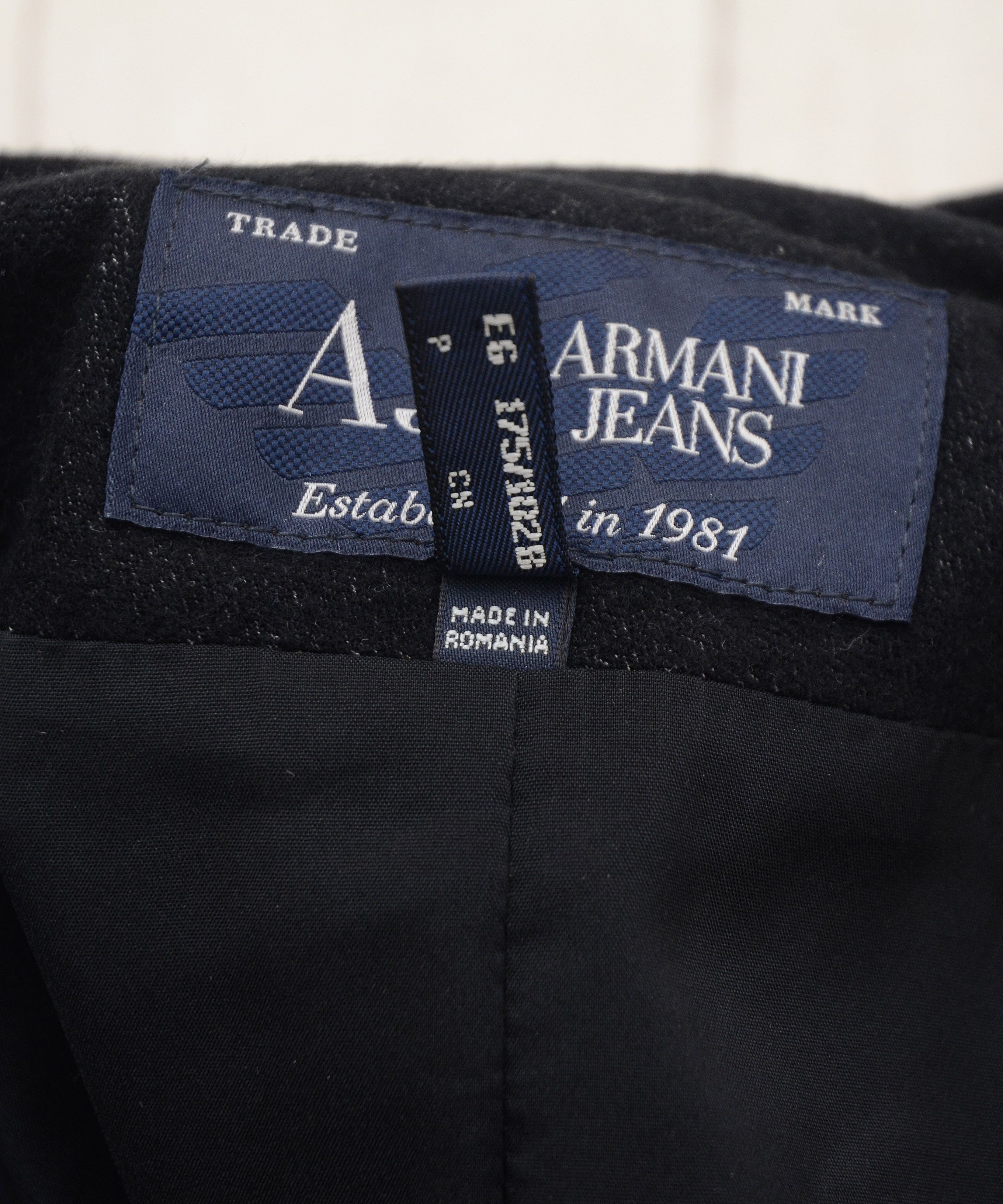Armani × Giorgio Armani Armani Jeans Cotton Viscose Luxury Blazer Jacket Size XL / US 12-14 / IT 48-50 - 11 Thumbnail