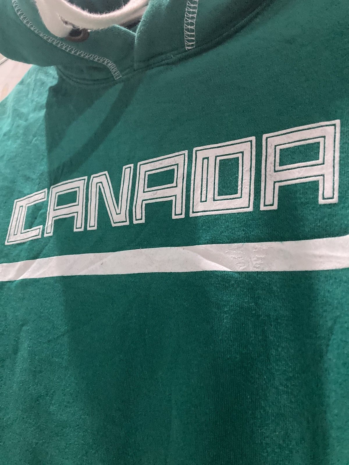 Vintage HBC Official Women's Canadian Olympic Sweatshirt Green Size US XS / EU 42 / 0 - 3 Thumbnail