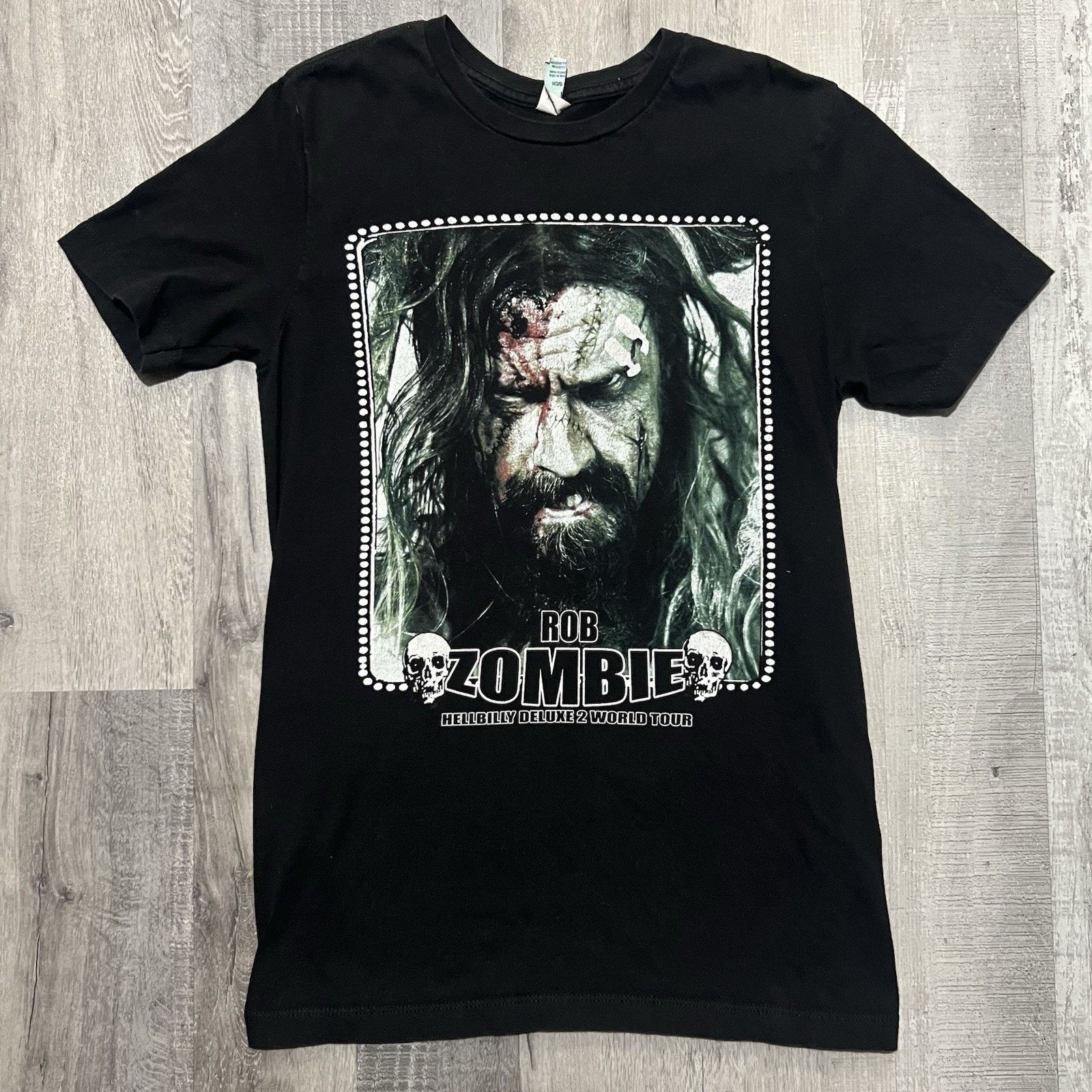 Vintage Rob Zombie Shirt Hellbilly World Tour Concert Tee T-Shirt S Size US XL / EU 56 / 4 - 1 Thumbnail