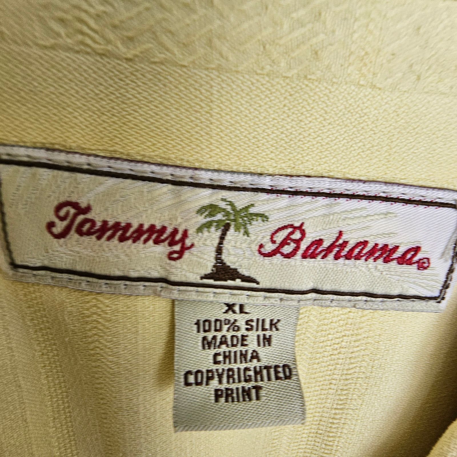 Tommy Bahama Tommy Bahama Mens Hawaiian SIlk Shirt XL Resortwear Tropical Size US XL / EU 56 / 4 - 6 Thumbnail