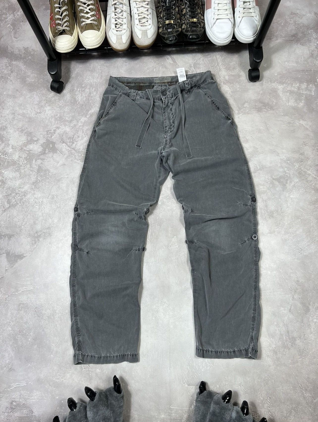Vintage Vintage Maharishi Style Washed Effect Baggy Pants Size US 34 / EU 50 - 1 Thumbnail