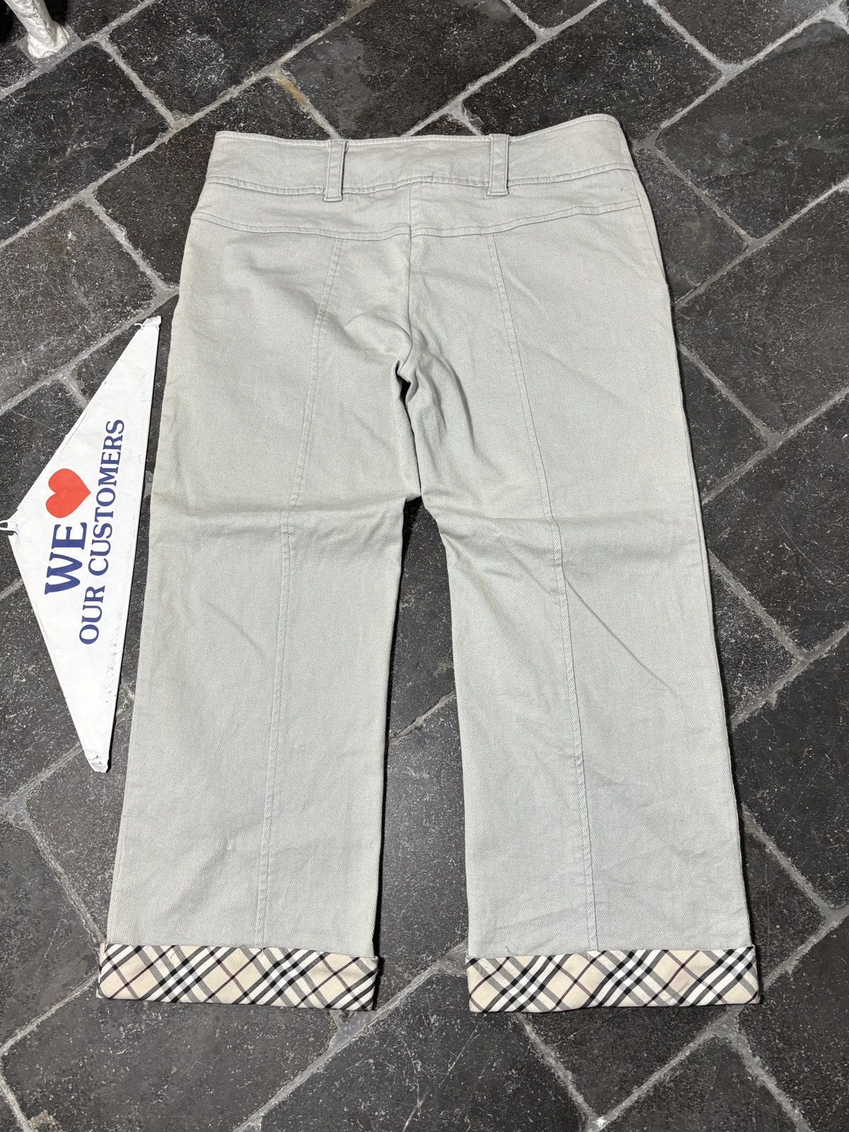 Burberry Y2K Burberry London Capris Lowrise Culotte Vintage Novacheck Size 31" - 10 Thumbnail