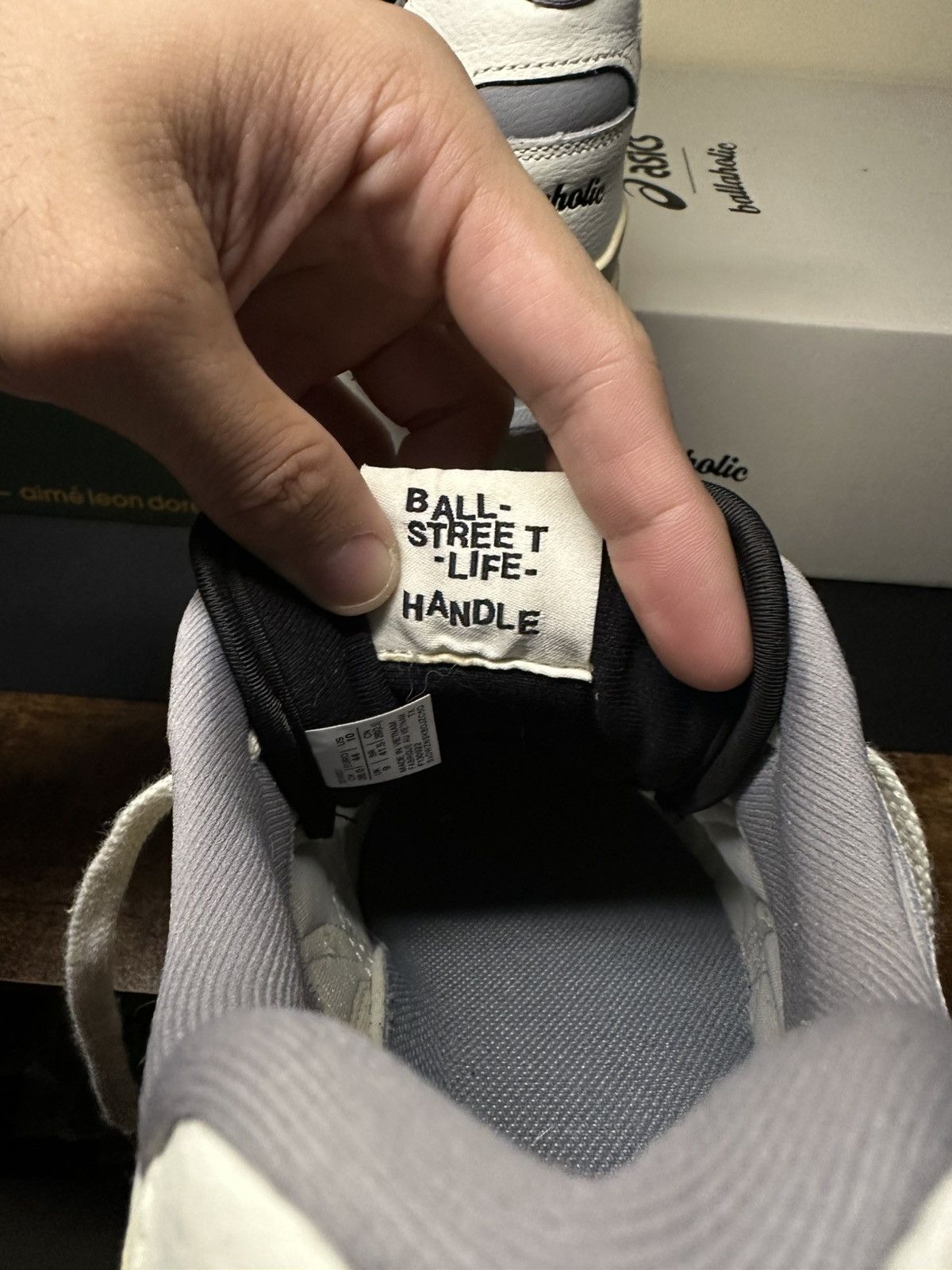 Asics Asics EX89 Ballaholic cream Size US 10 / EU 43 - 7 Thumbnail