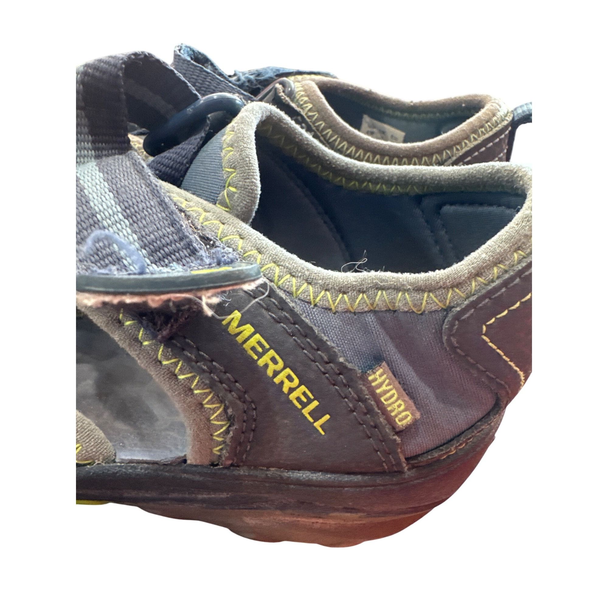 Merrell Merrell Womens Hydro leather blue gray Hiking Water Sandals Size US 4 / IT 34 - 7 Thumbnail