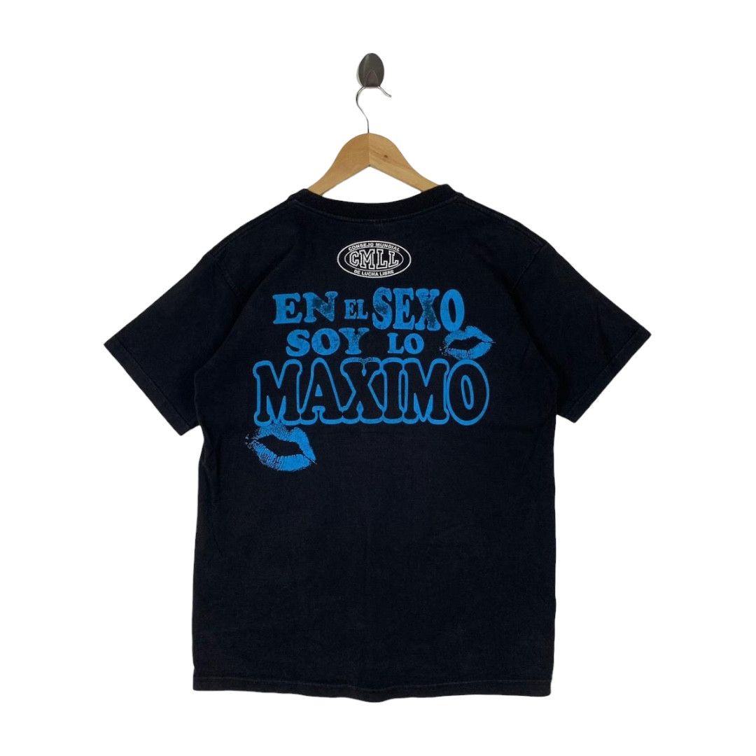 LEGO Vintage Máximo "En El Sexo Soy Lo Maximo" Lego Style Tee Size US M / EU 48-50 / 2 - 4 Thumbnail
