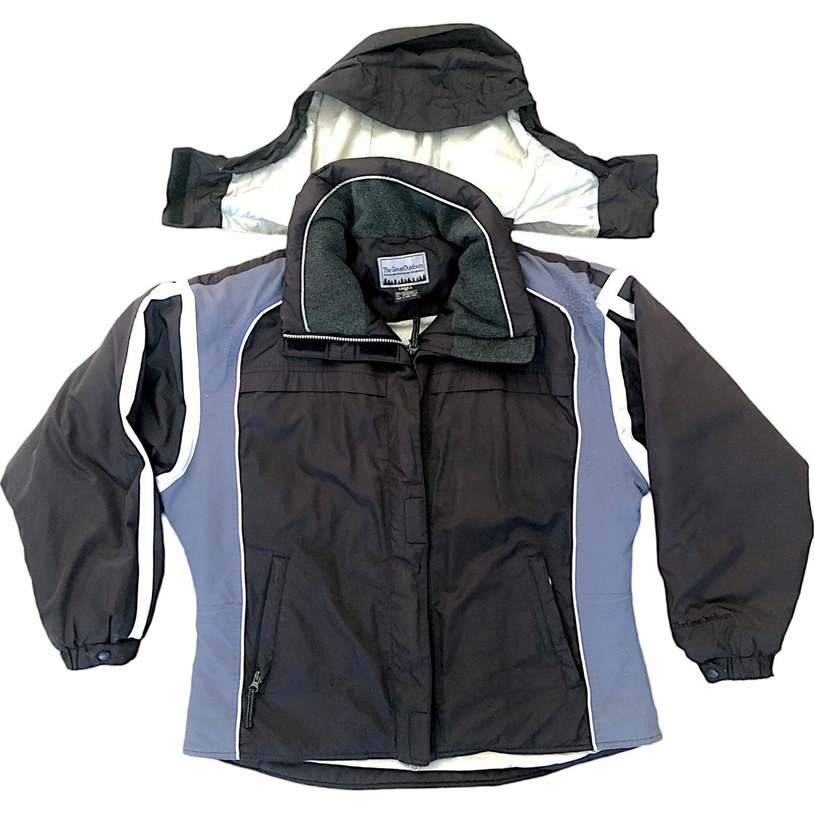Other Great Outdoors Women's 14 Large Winter Coat w Packable Hood Size L / US 10 / IT 46 - 4 Thumbnail