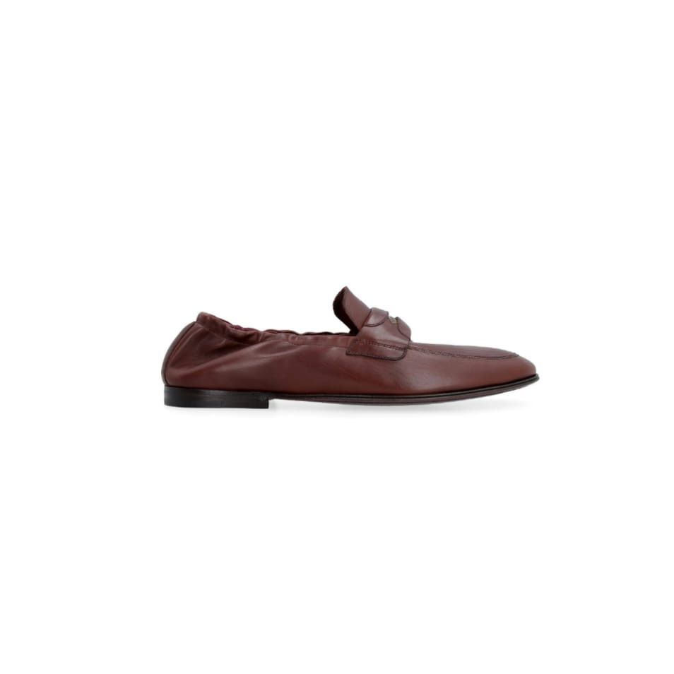 Dolce & Gabbana o1y0125 Loafers in Brown Size US 7 / EU 40 - 1 Thumbnail