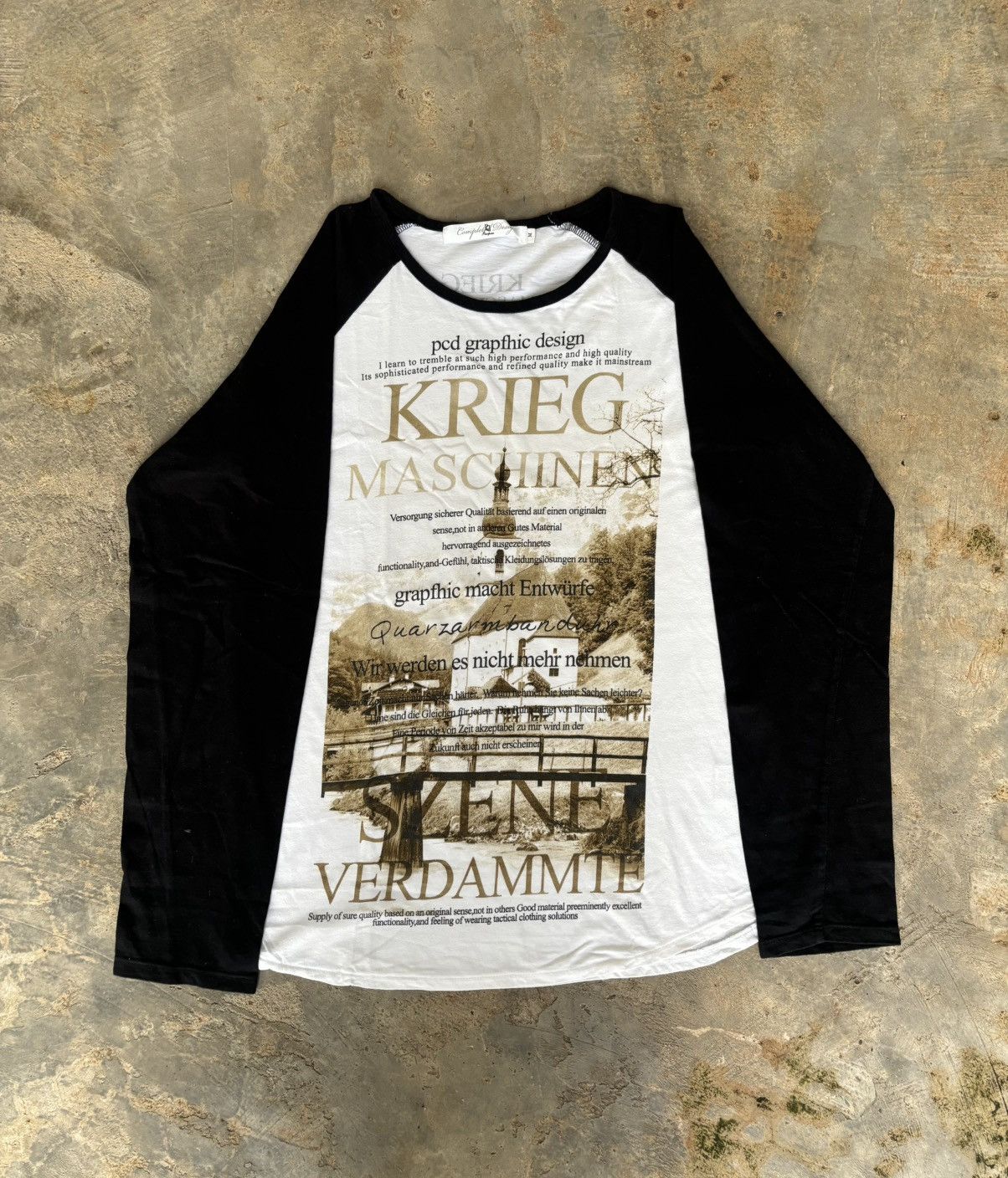 Hysteric Glamour × If Six Was Nine × Japanese Brand Y2k Krieg Maschinen Ifsixwasnine Style Longsleeve Size US M / EU 48-50 / 2 - 1 Thumbnail