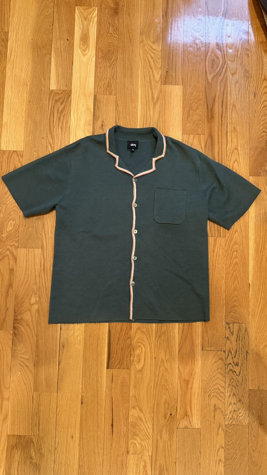 Stussy Stussy Pique Polo Size US M / EU 48-50 / 2 - 1 Thumbnail