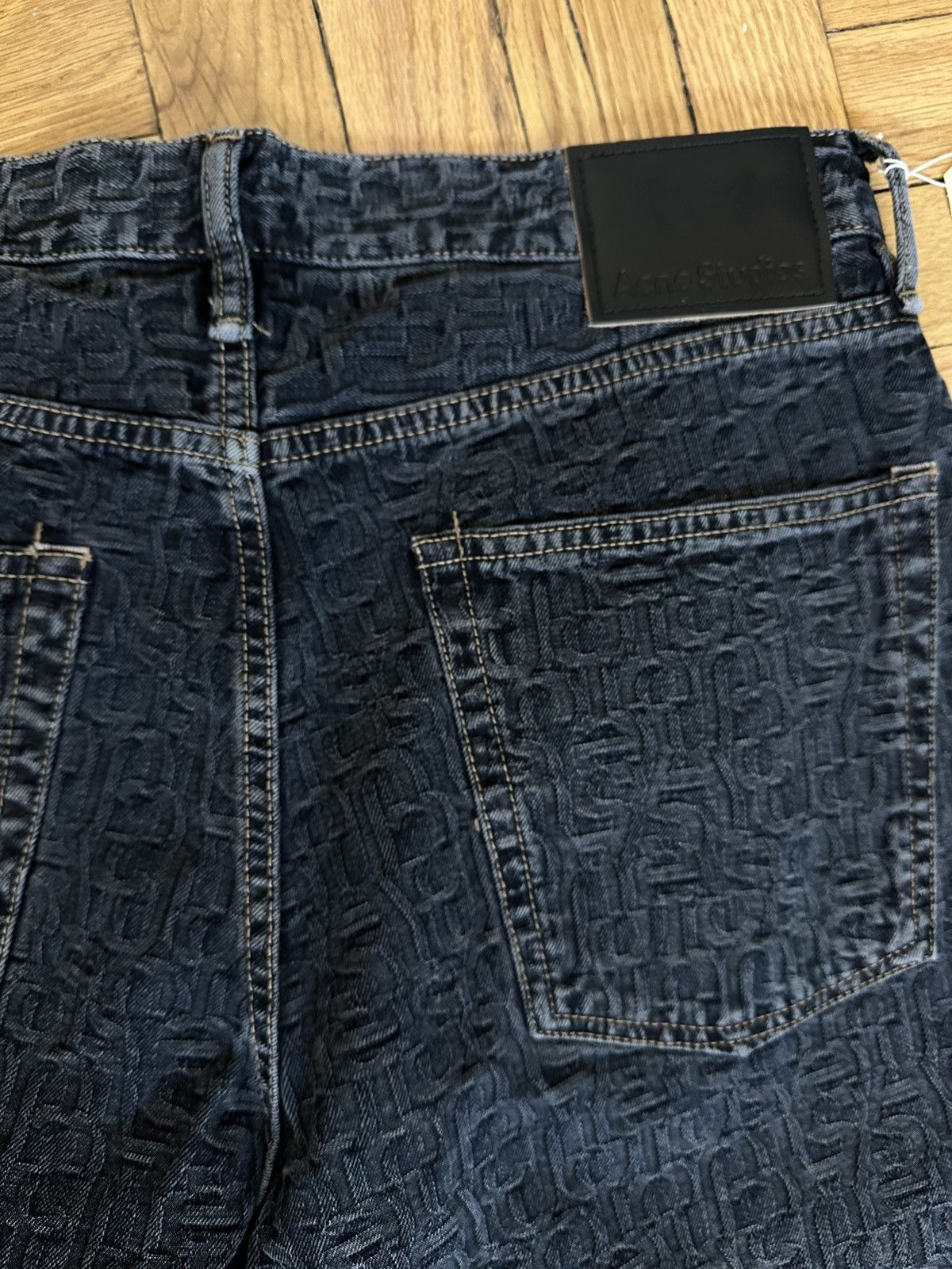 Acne Studios Acne Studios Monogram Baggy 1981 Jean denim Size US 32 / EU 48 - 7 Thumbnail