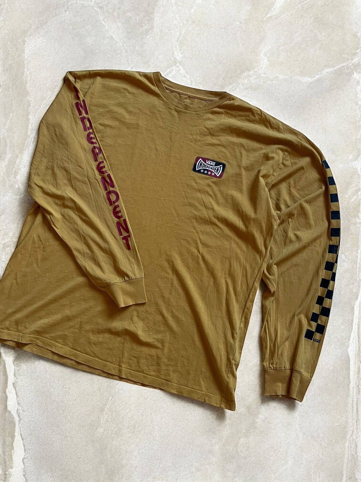 VANS independent 長袖tシャツ VANS × INDEPENDENT バンズ ロンT 長袖 Tシャツ S - メルカリ