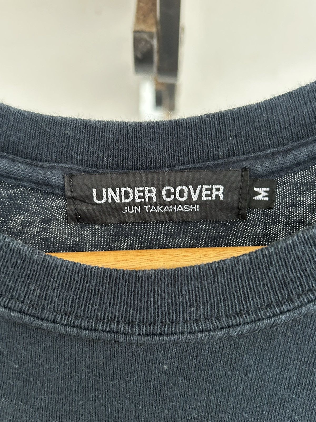 Undercover Undercover Jun Takahashi Blindfold Bear Vintage Blue Tee Size US M / EU 48-50 / 2 - 5 Thumbnail