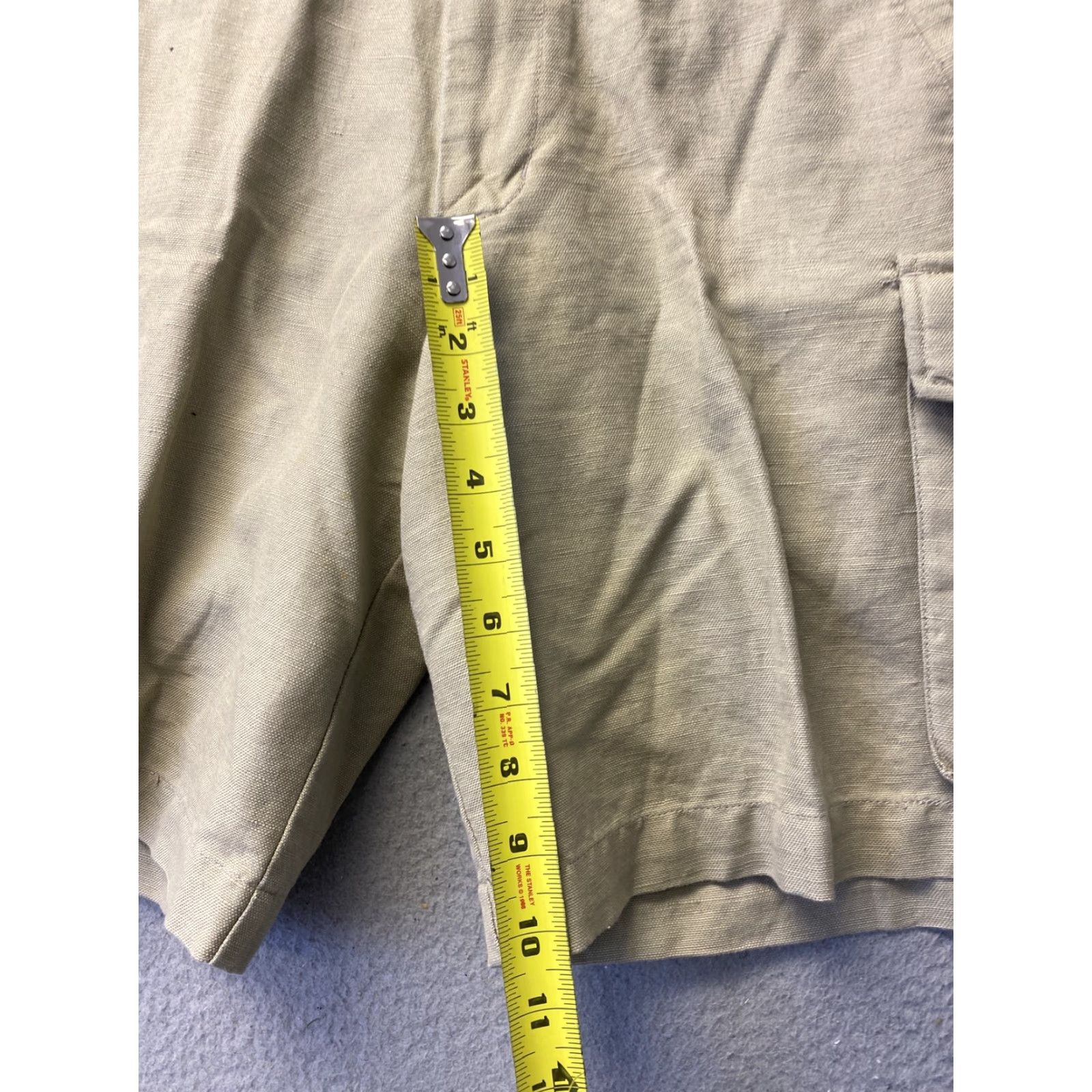 Vintage Breakwater Cargo Shorts Size 36 Beige Men's Casual Beach Wear Size US 36 / EU 52 - 4 Thumbnail
