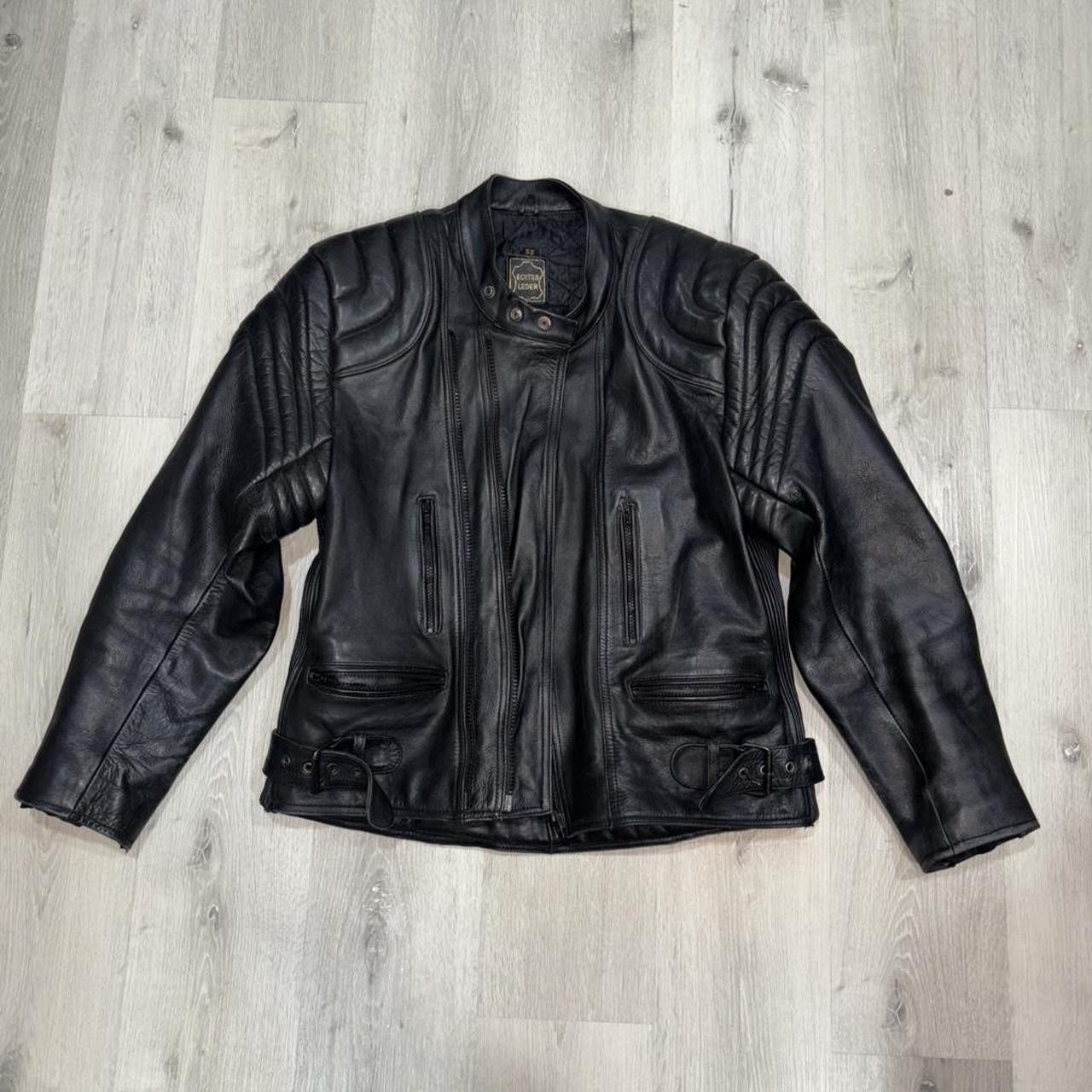 Schott Echtes Leder Leather Jacket Size US XXL / EU 58 / 5 - 1 Thumbnail