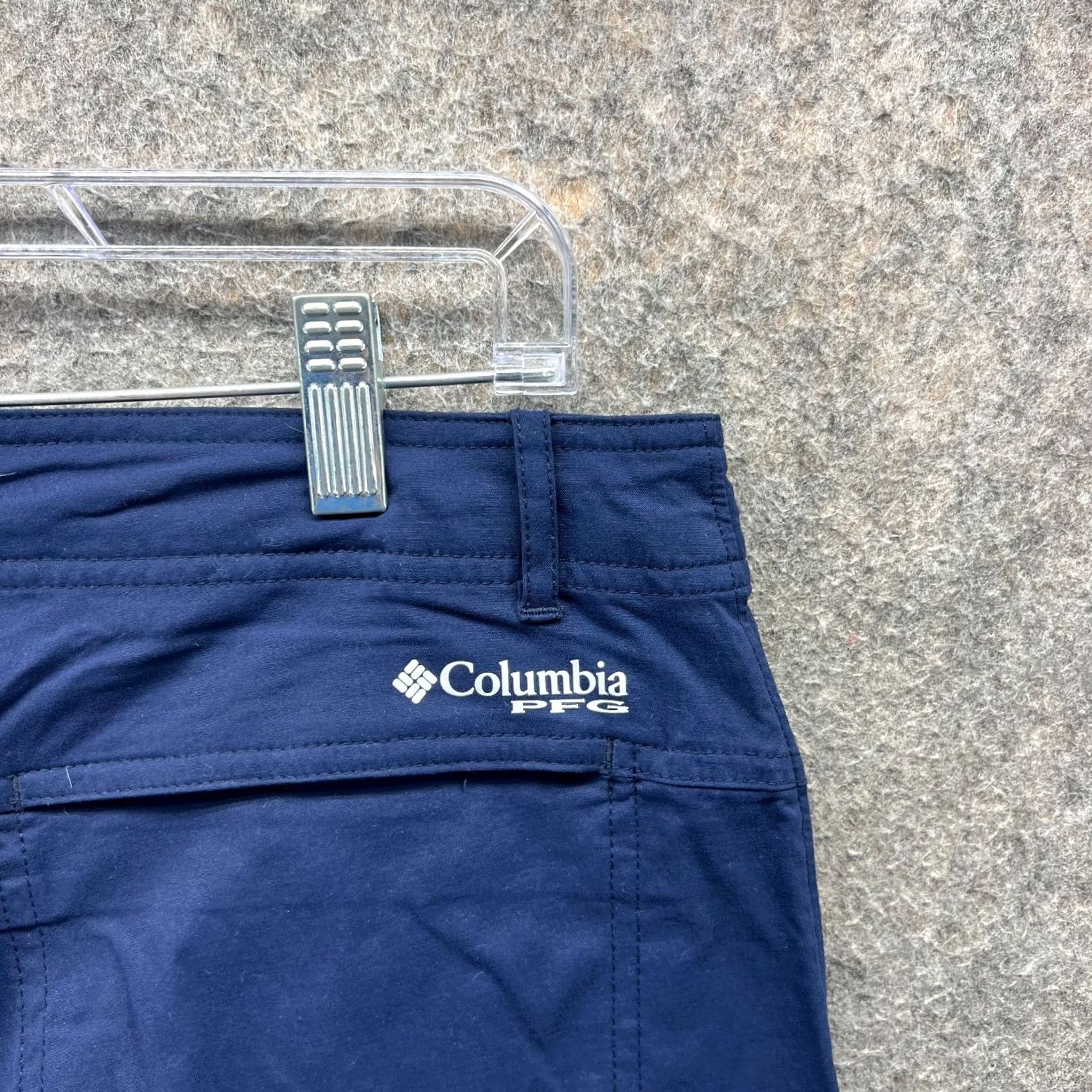 Vintage Columbia Pants Womens 10 32L Blue Chino PFG Omni Shield Outdoors Hiking Travel Pants Casual Womens 10 32L Blue Chino Bit Size 24" / US 00 / IT 34 - 4 Thumbnail