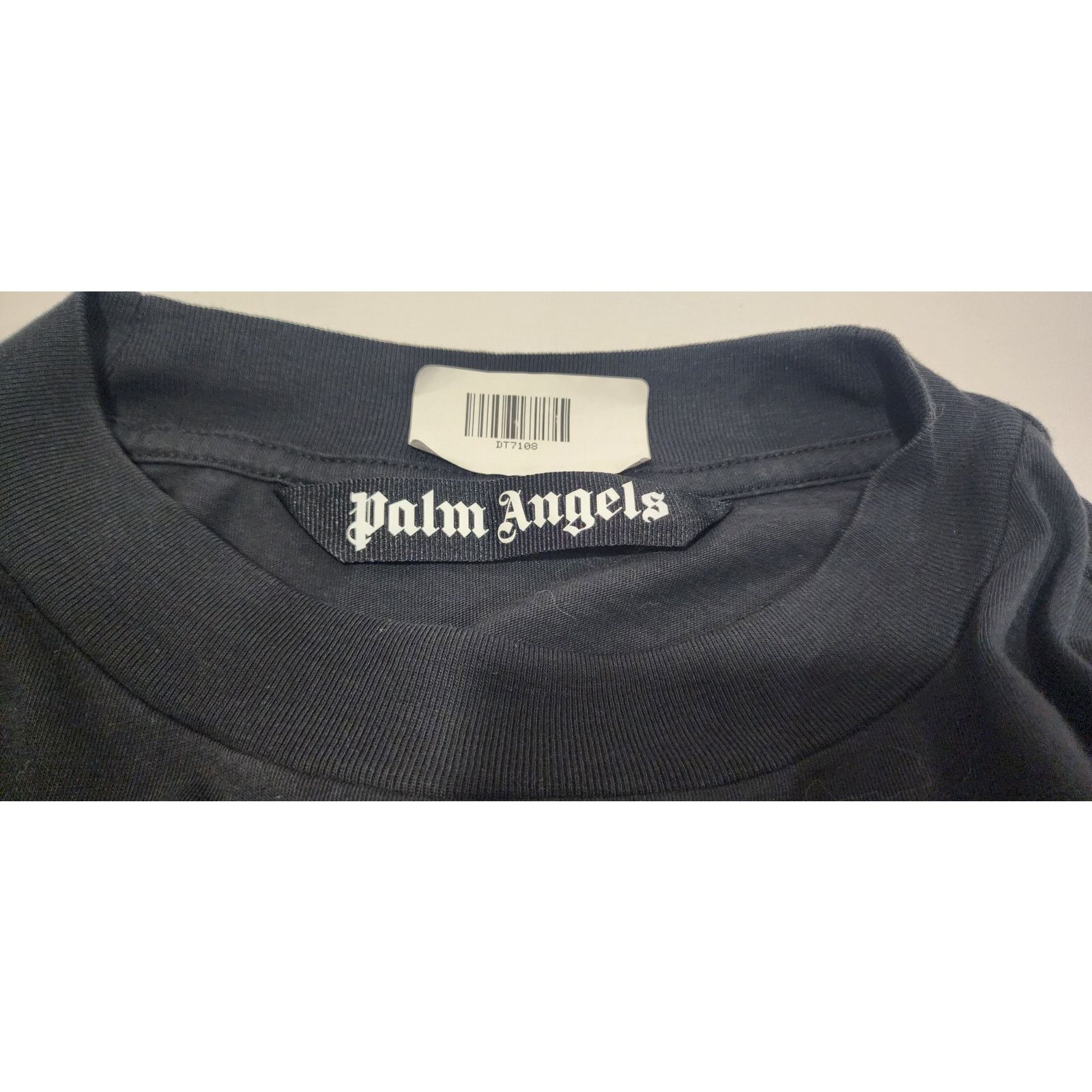 Palm Angels Authentic Palm Angels Curved Logo Black on Black Sm NWOT Size US S / EU 44-46 / 1 - 3 Thumbnail