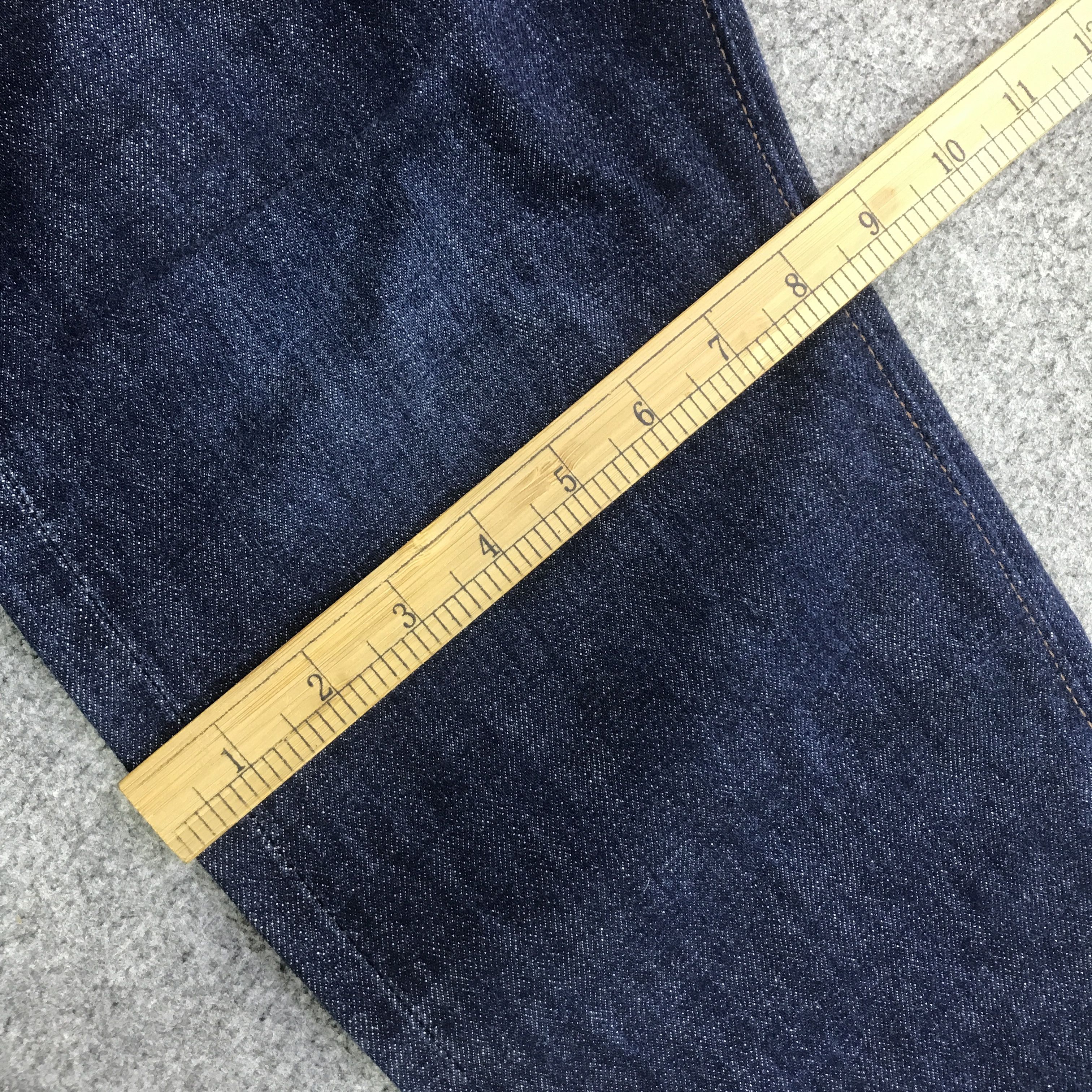 Studio D'Artisan STUDIO D'ARTISAN BLUE DENIM RED LINE DENIM PANTS K130B4 Size US 33 - 10 Thumbnail