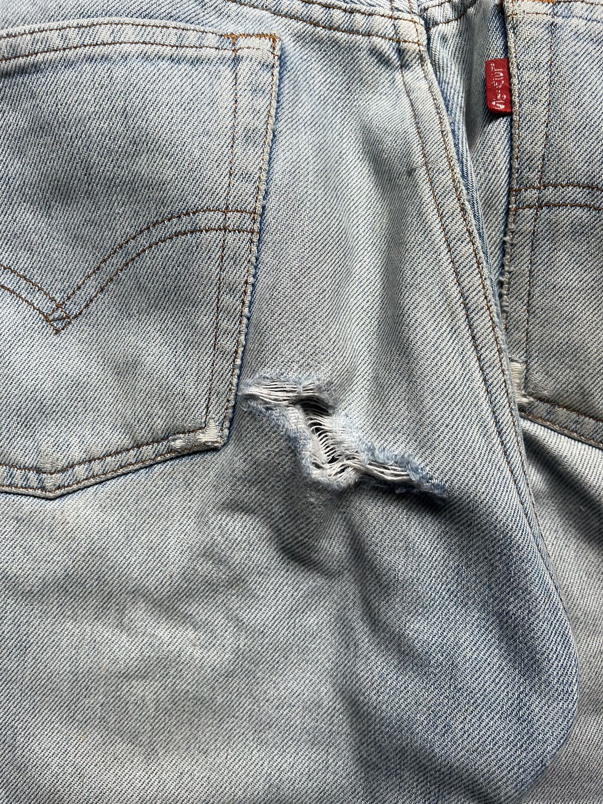 Levi's Levi's 501 Valencia 555 Distressed Jeans Size US 30 / EU 46 - 9 Thumbnail