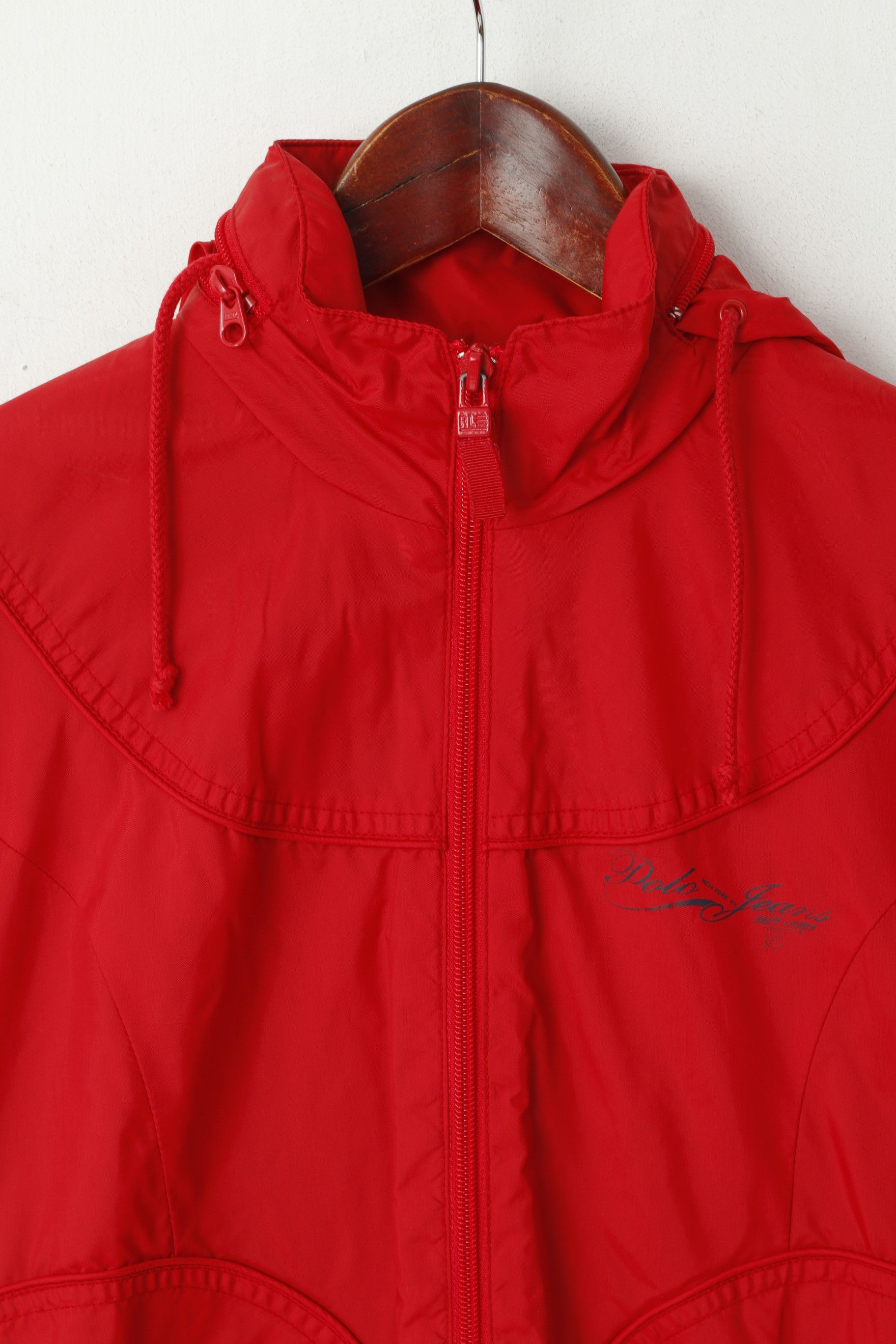 Polo Ralph Lauren Polo Jeans Ralph Lauren Women S Jacket Red Nylon 7213 Size S / US 4 / IT 40 - 6 Thumbnail
