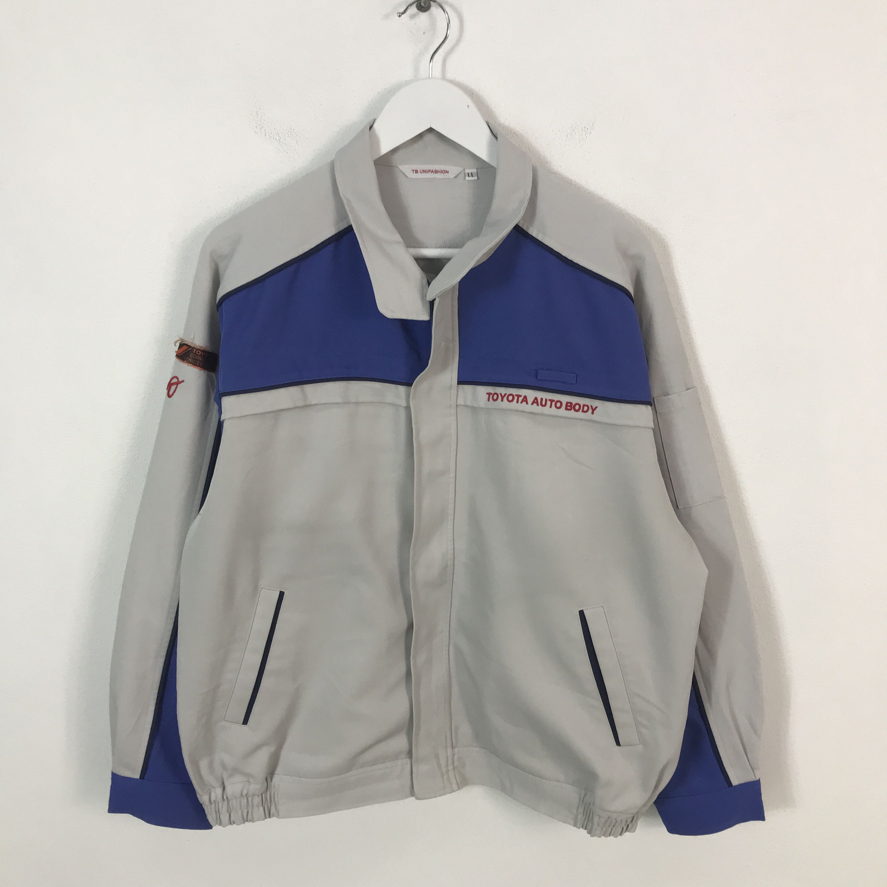 Japanese Brand Toyota Auto Body Worker Sport Jacket Size US L / EU 52-54 / 3 - 1 Thumbnail
