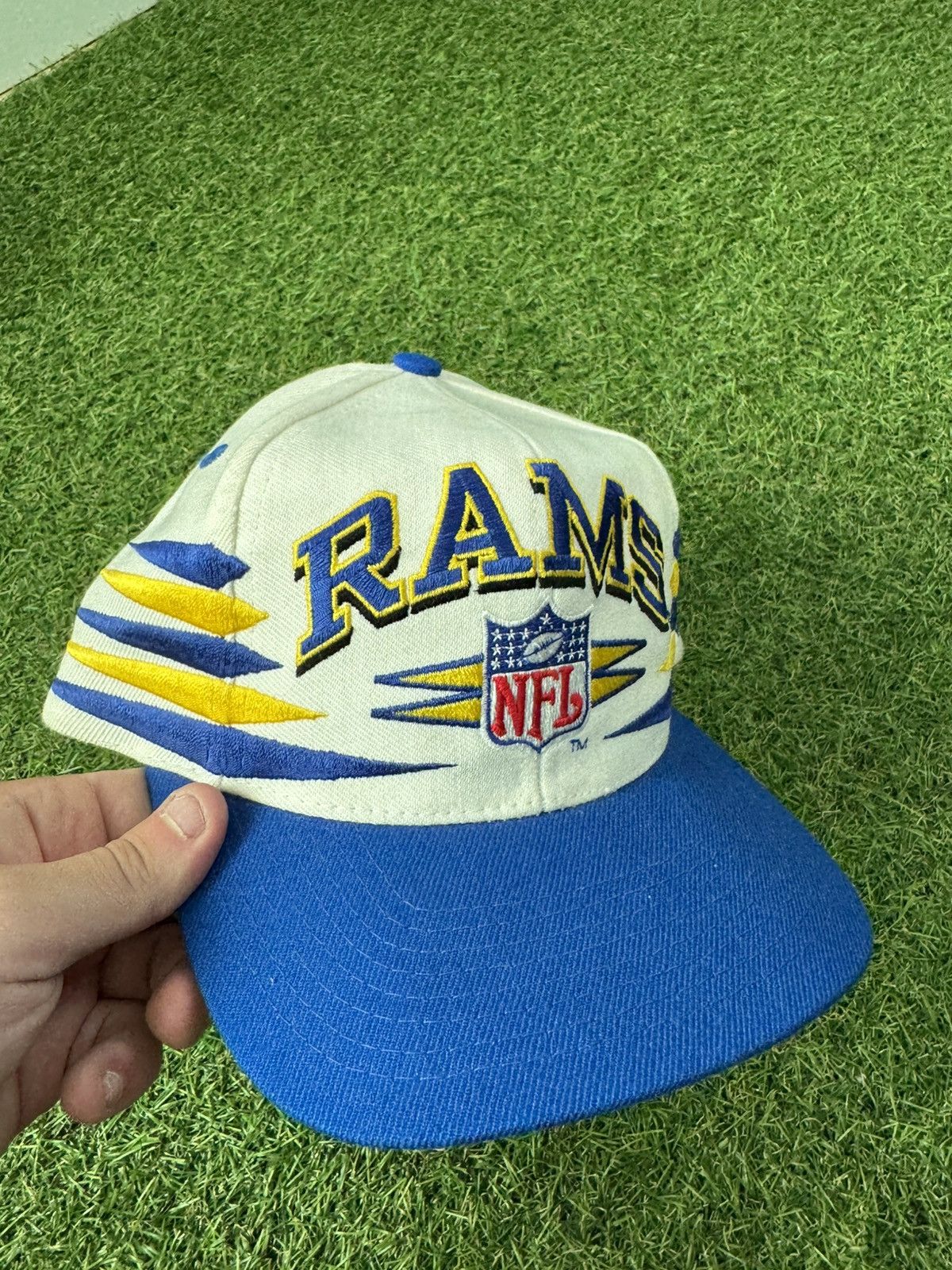 Logo Athletic LA rams diamond cut snapback Size ONE SIZE - 1 Thumbnail