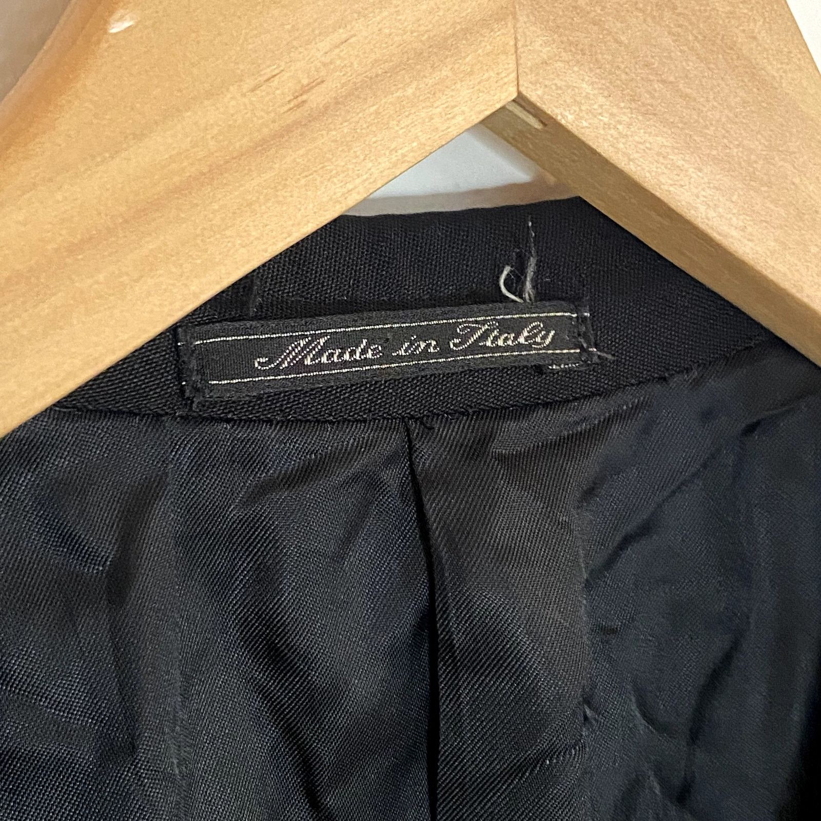 Corneliani Corneliani Tuxedo Jacket Black Extra Fine Virgin Wool Size 44R - 7 Thumbnail
