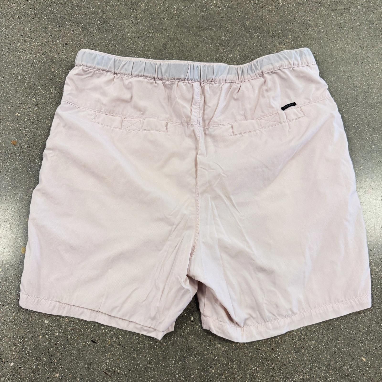 Pacsun PacSun Volley Shorts Mens Large Pink Belted Nylon Mesh Lined Size US 34 / EU 50 - 6 Thumbnail