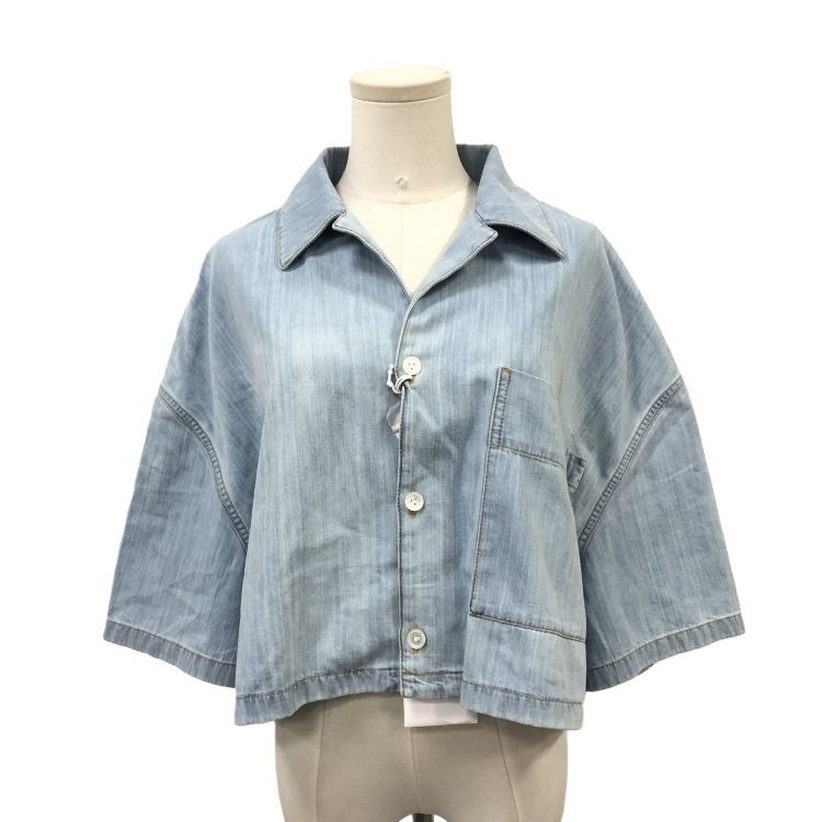 Bottega Veneta Bottega Veneta Light Blue Button Up Shirt Size 36 Size XS / US 0-2 / IT 36-38 - 1 Thumbnail